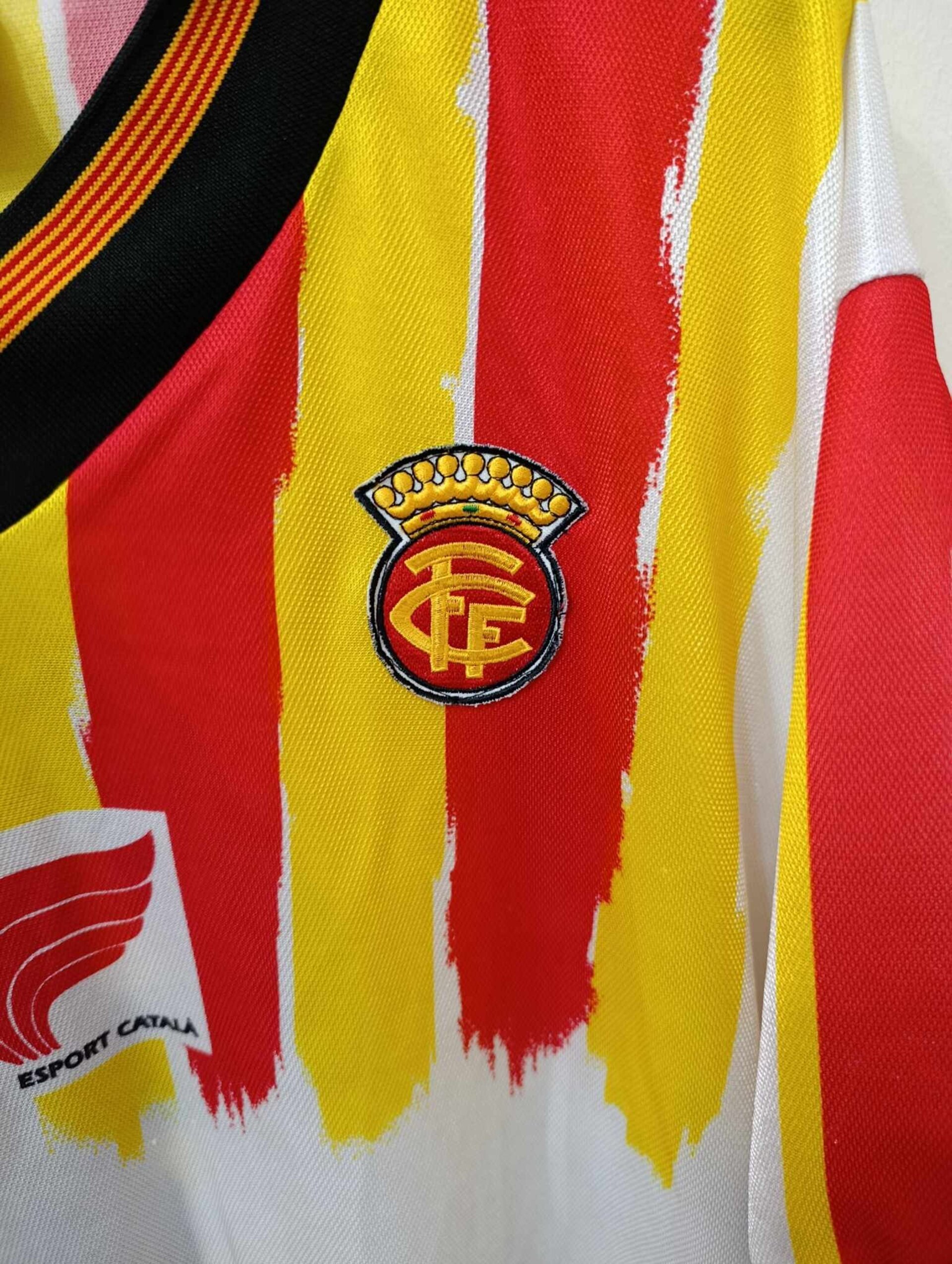 CATALUNYA 1995 Guardiola 4 Match Worn L - 8