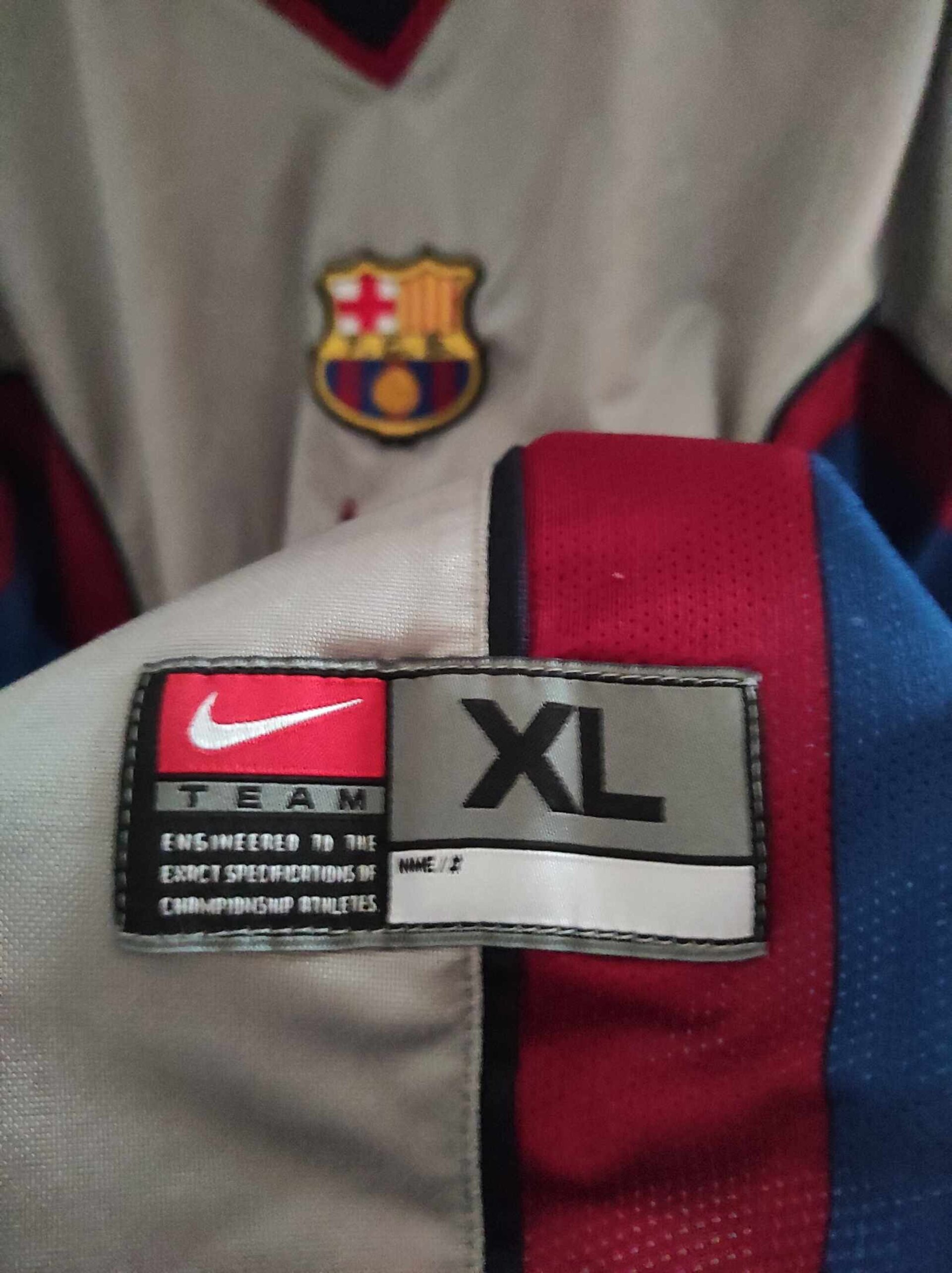 FC BARCELONA 1998-2001 away XL - 3