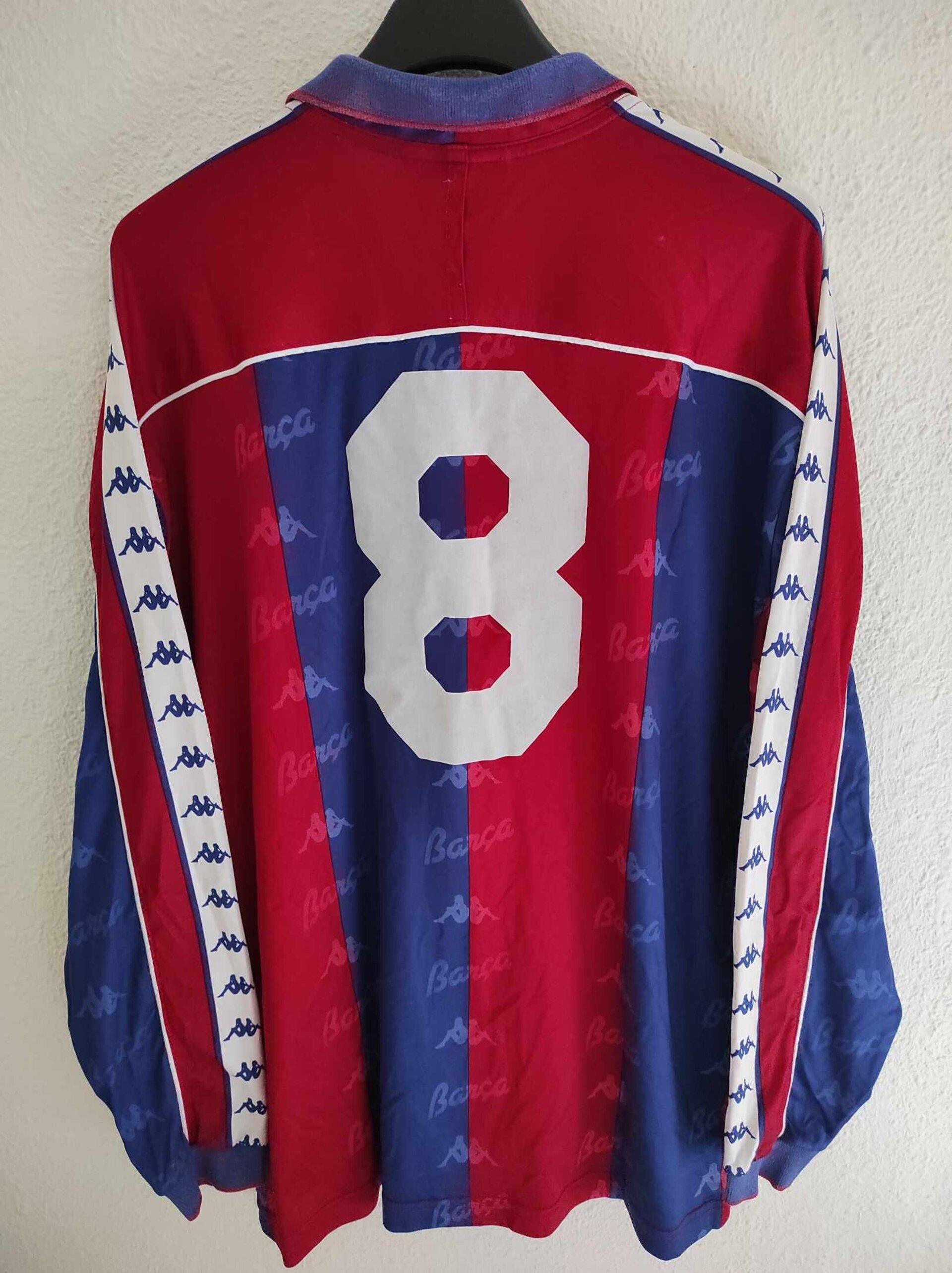 FC BARCELONA 1993-1994 number 8 XL - 2