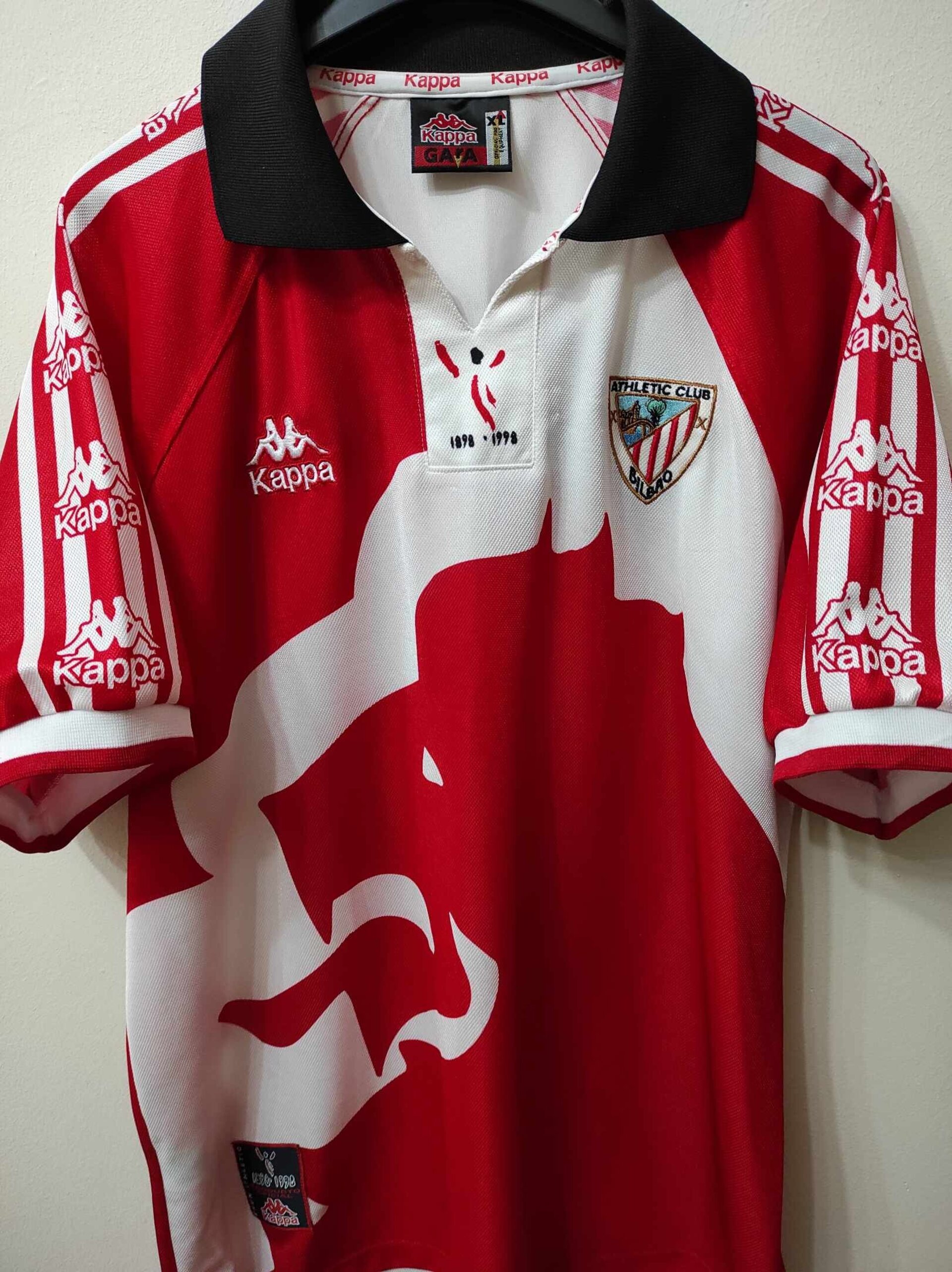 ATHLETIC CLUB BILBAO 1997-1998 Ziganda 9 Centenary XL - 2