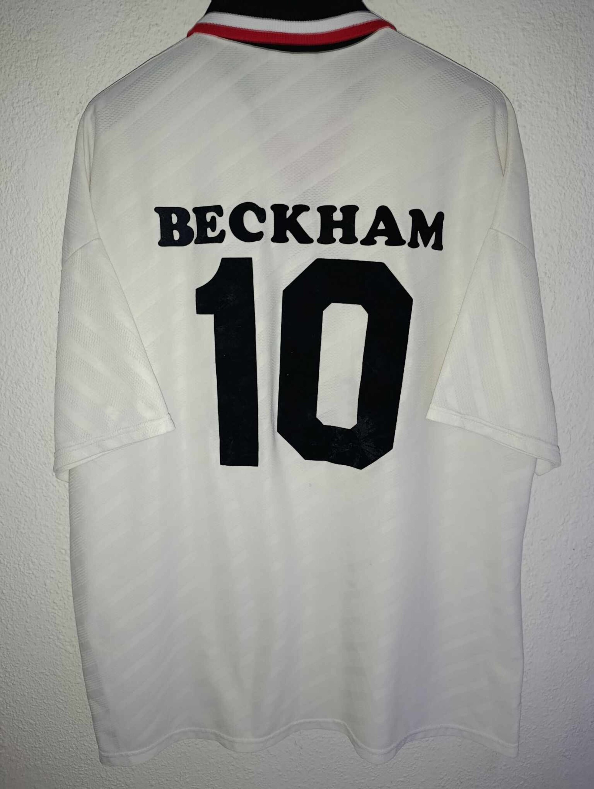 MANCHESTER UNITED 1996-1997 away Beckham 10 XXL - 2