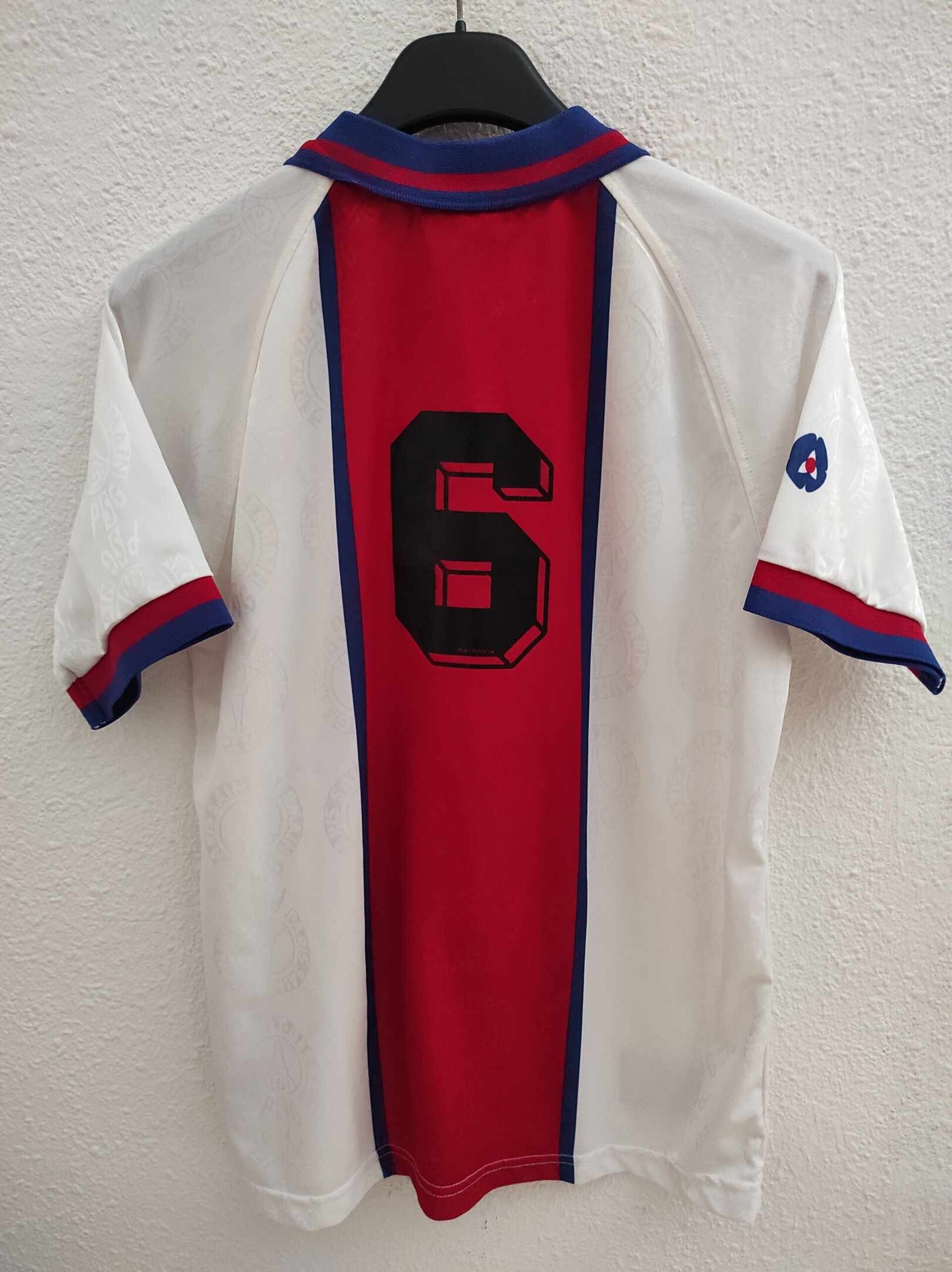PSG 1996-1997 away number 6 XL Kids - 6