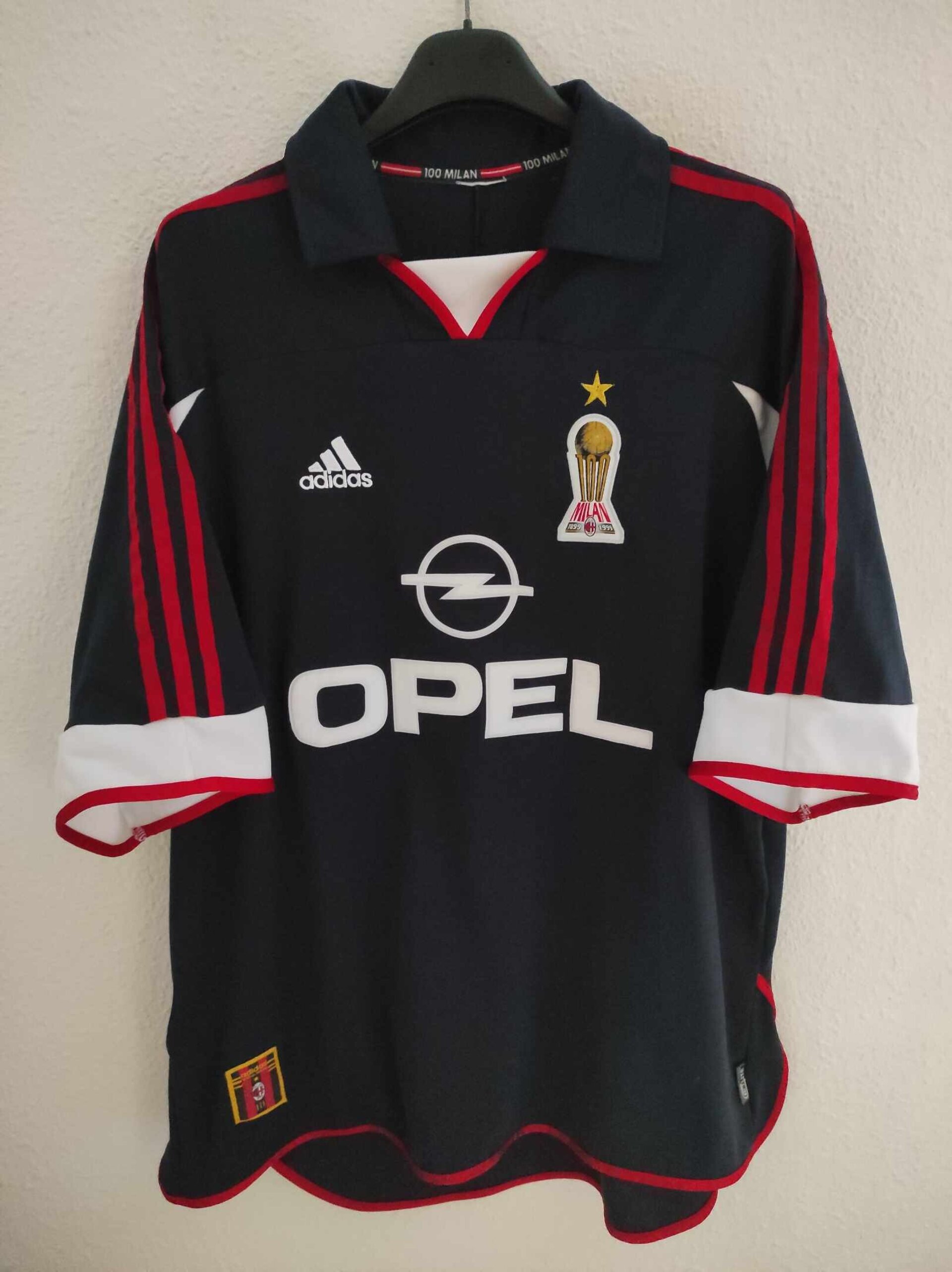 AC MILAN 1999-2000 Centenary Boban 10 XL - 2