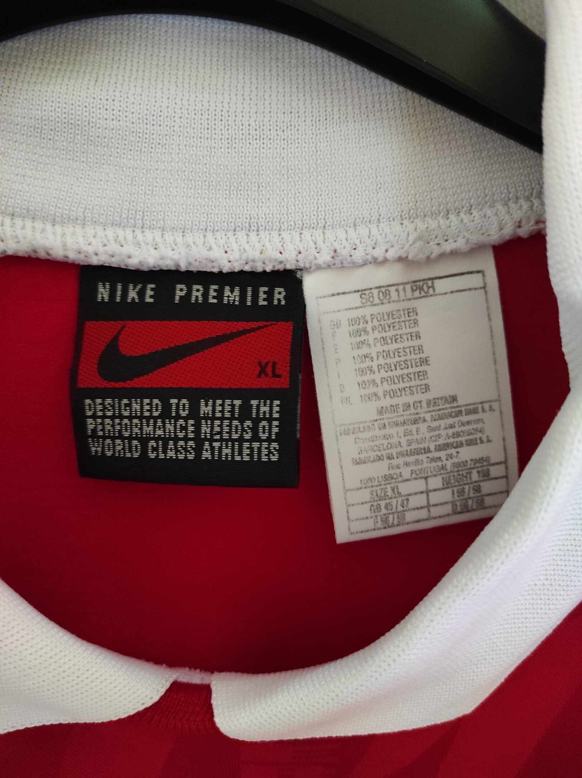 ARSENAL 1994-1995 Bergkamp 10 XL - 3