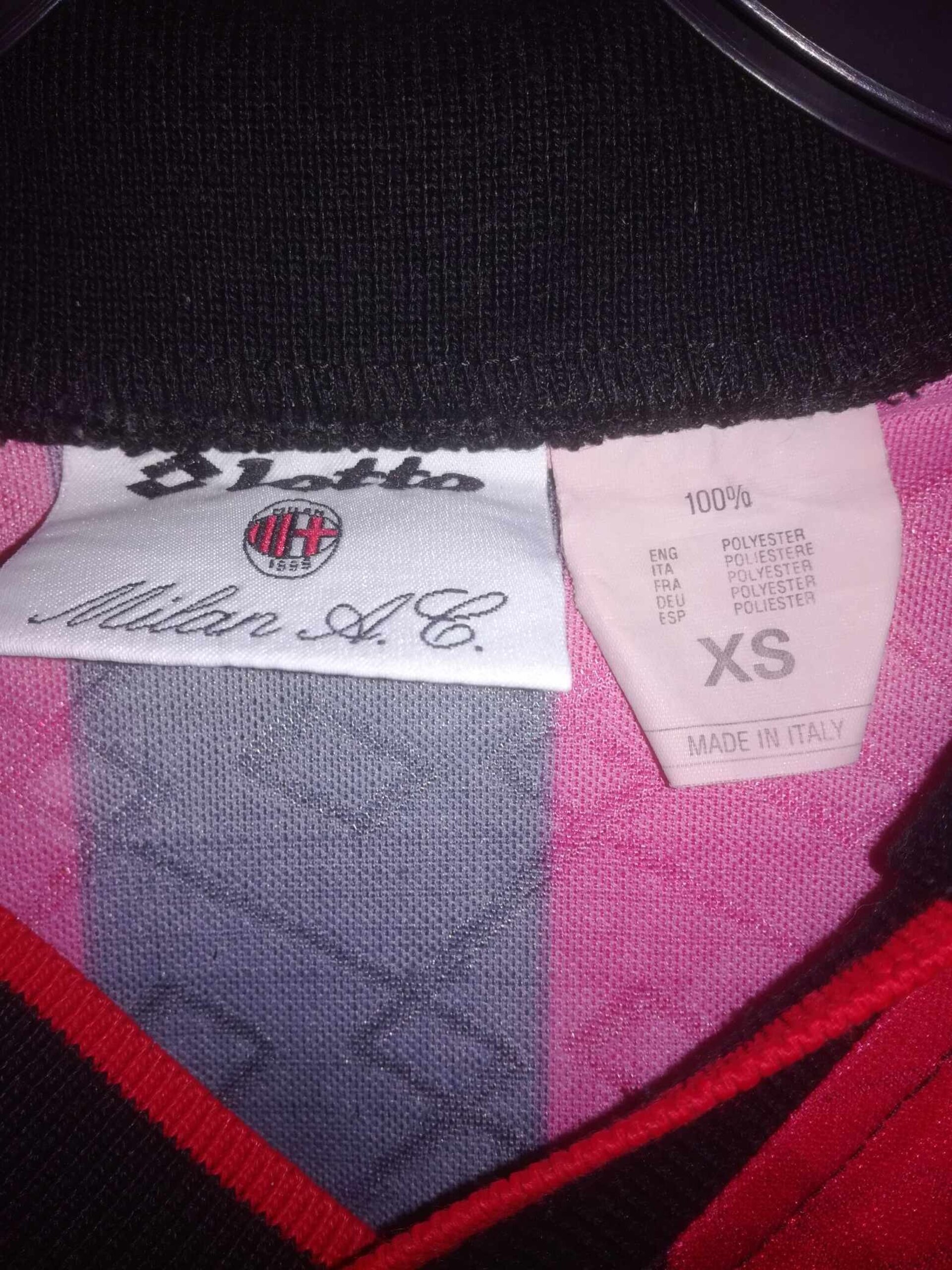 AC MILAN 1995-1996 number 15 XS - 5