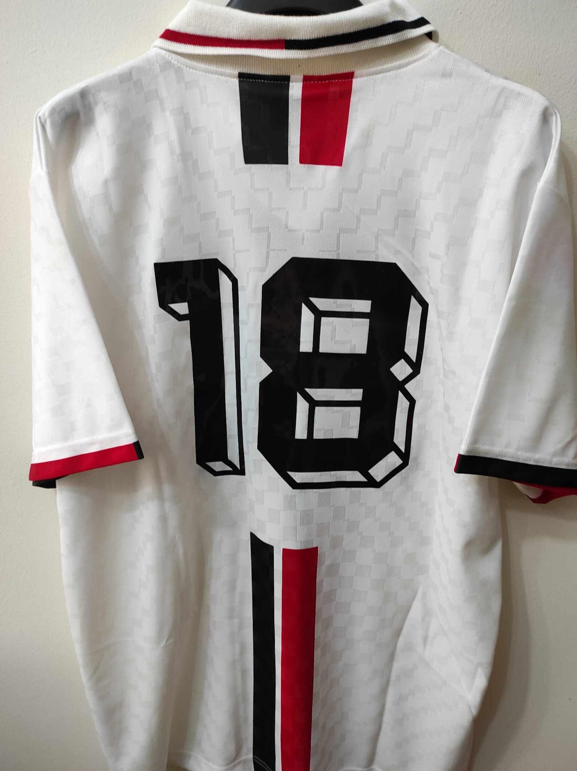 AC MILAN 1995-1996 BNWT away number 18 XL - 2