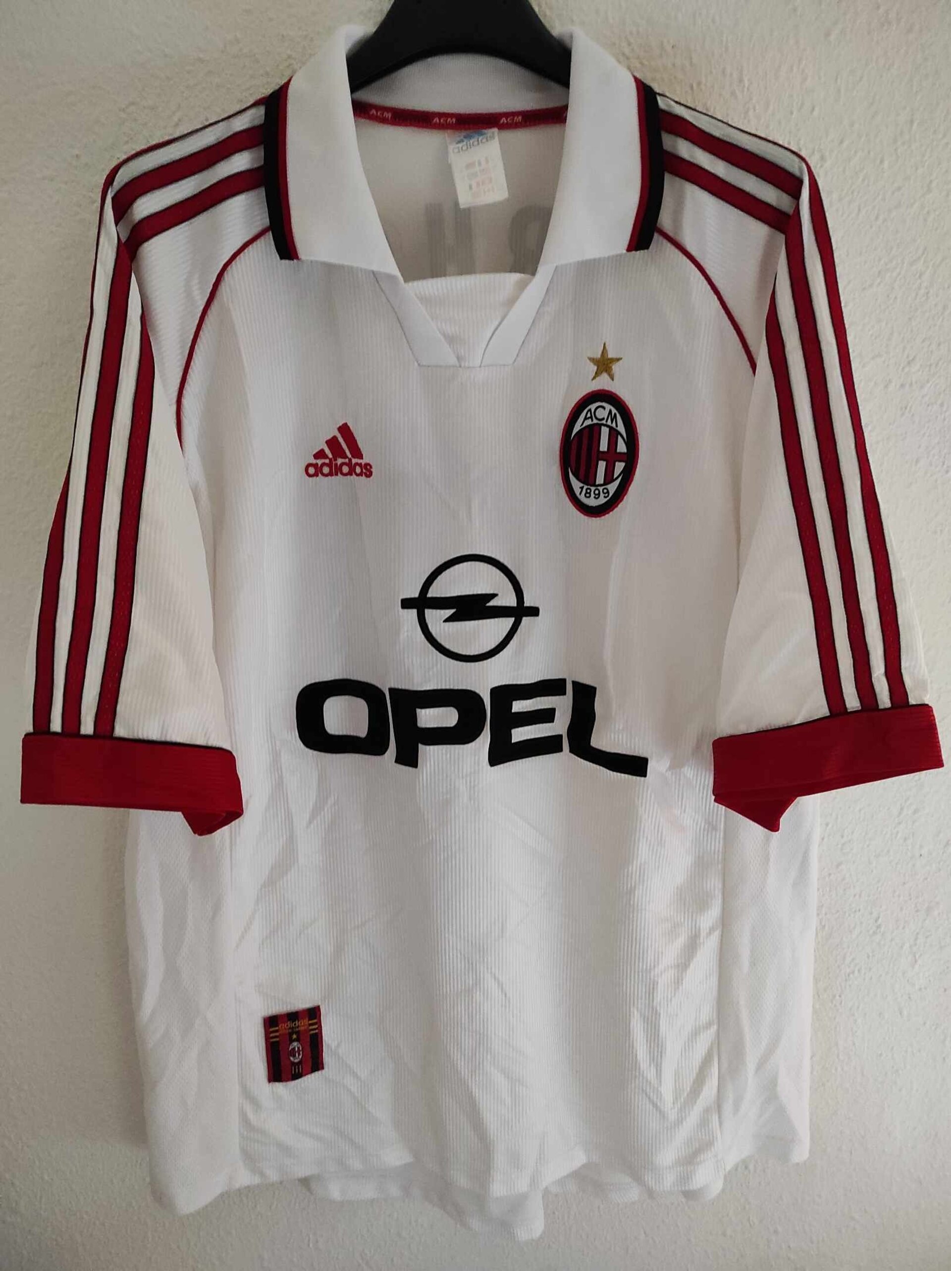 AC MILAN 1998-1999 away Bierhoff 20 XL - 2