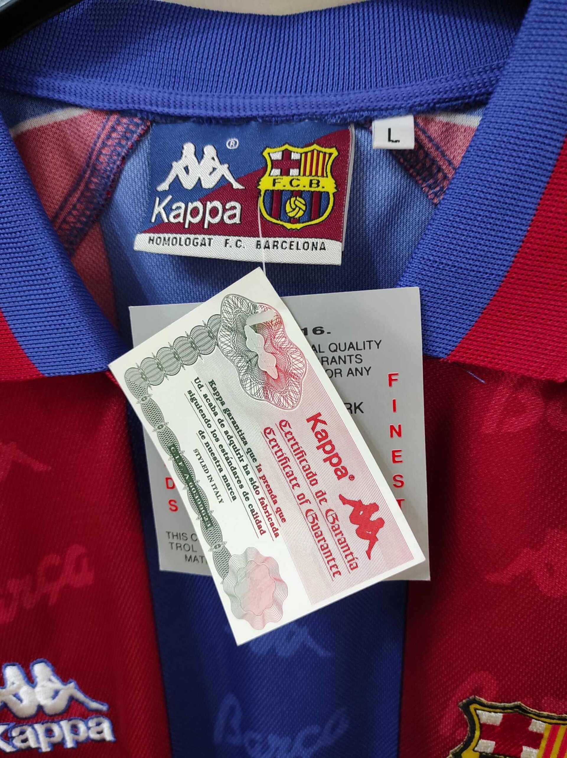 FC BARCELONA 1995-1996 BNWT L - 2