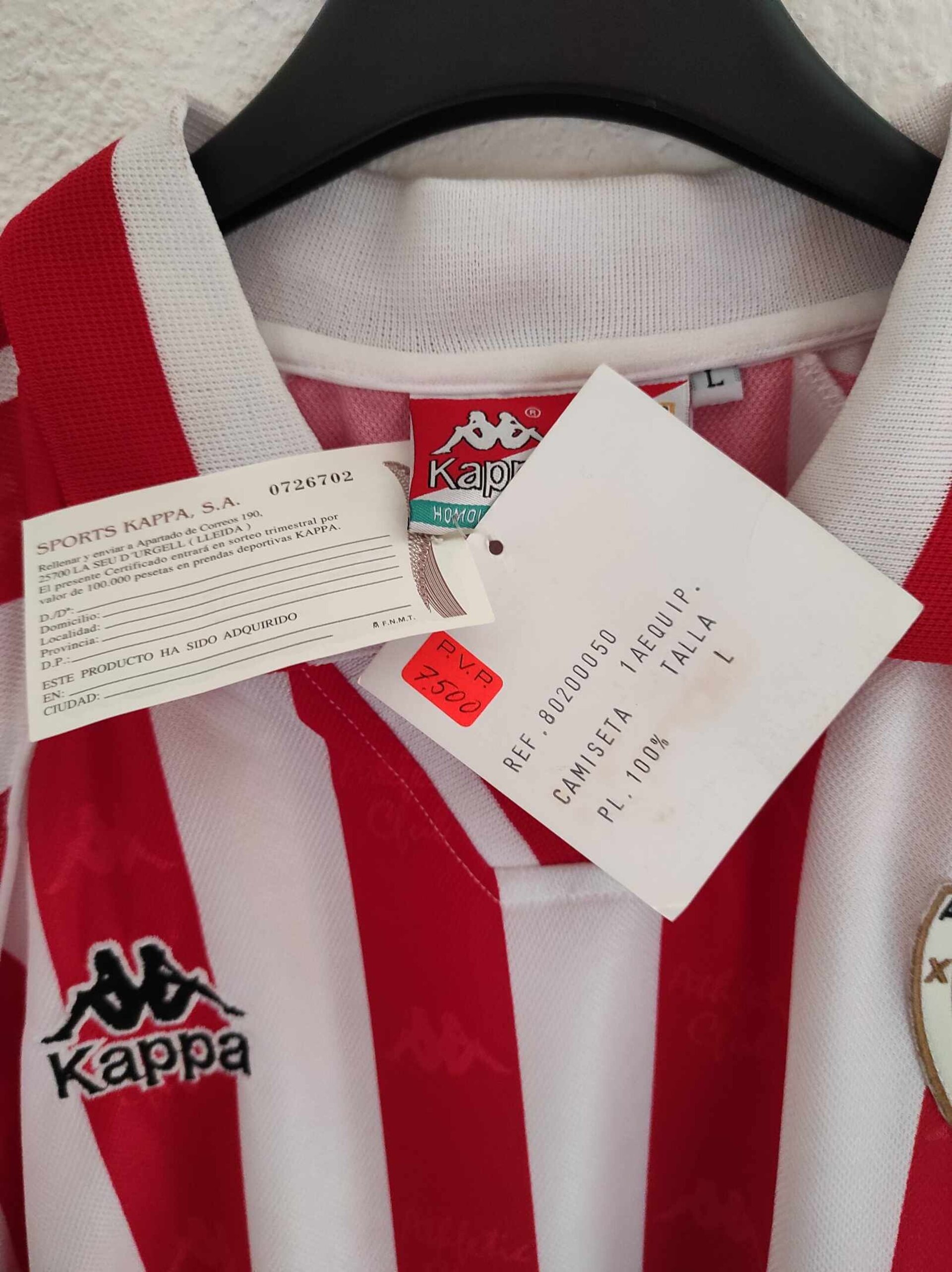 ATHLETIC CLUB BILBAO 1995-1996 BNWT L - 3