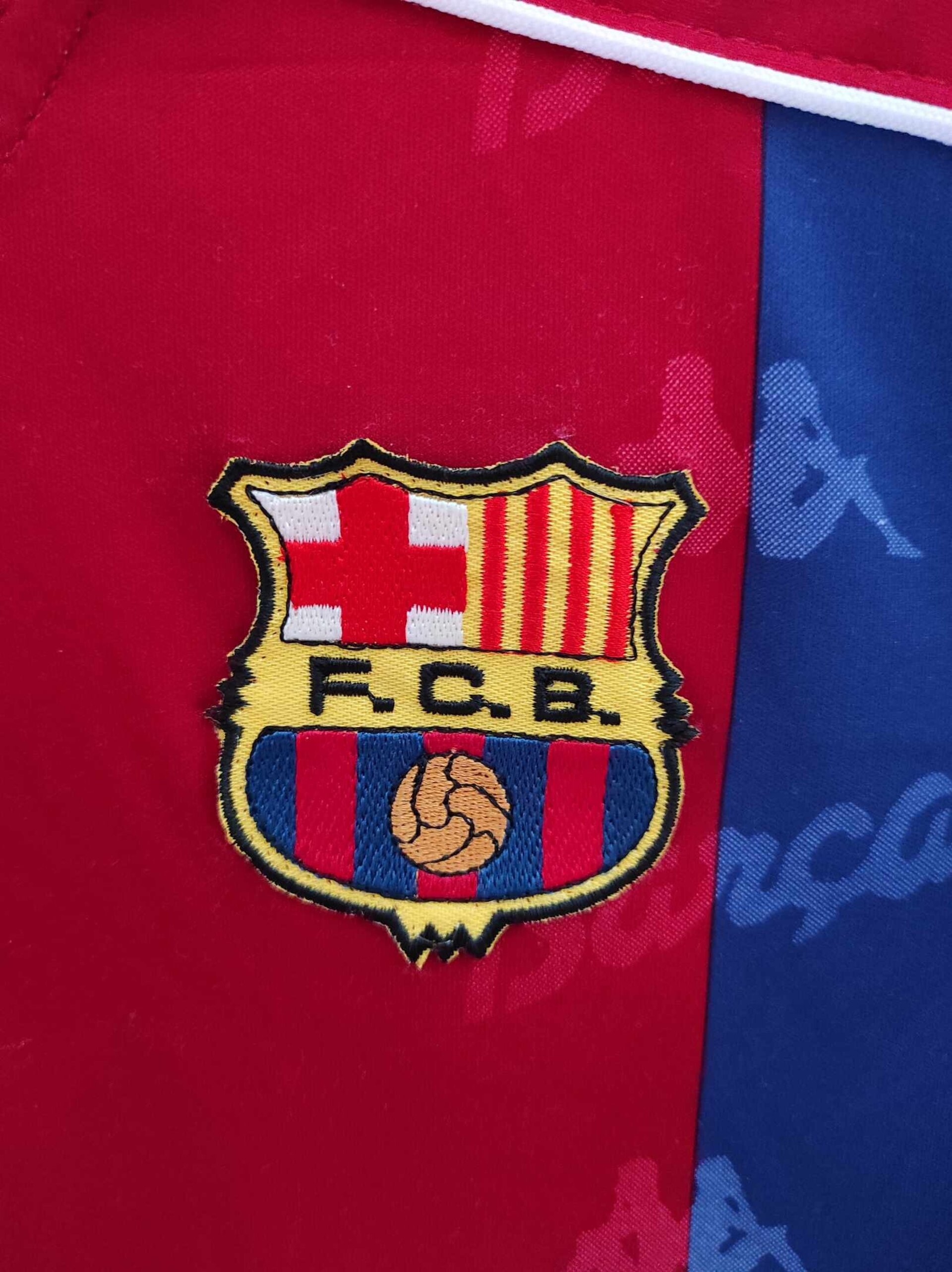 FC BARCELONA 1993-1994 number 14 XL - 3