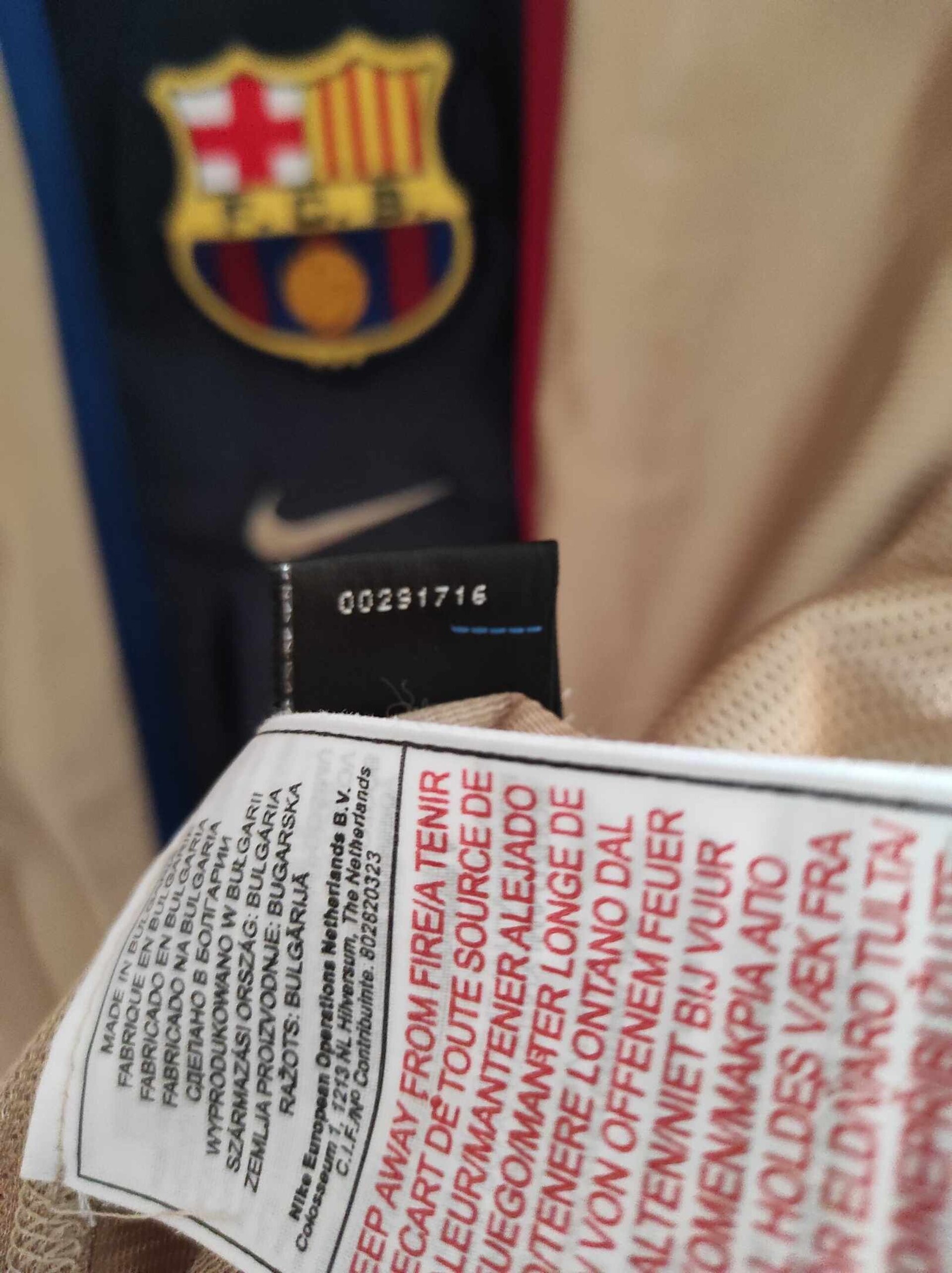 FC BARCELONA 2001-2002 away XL - 3