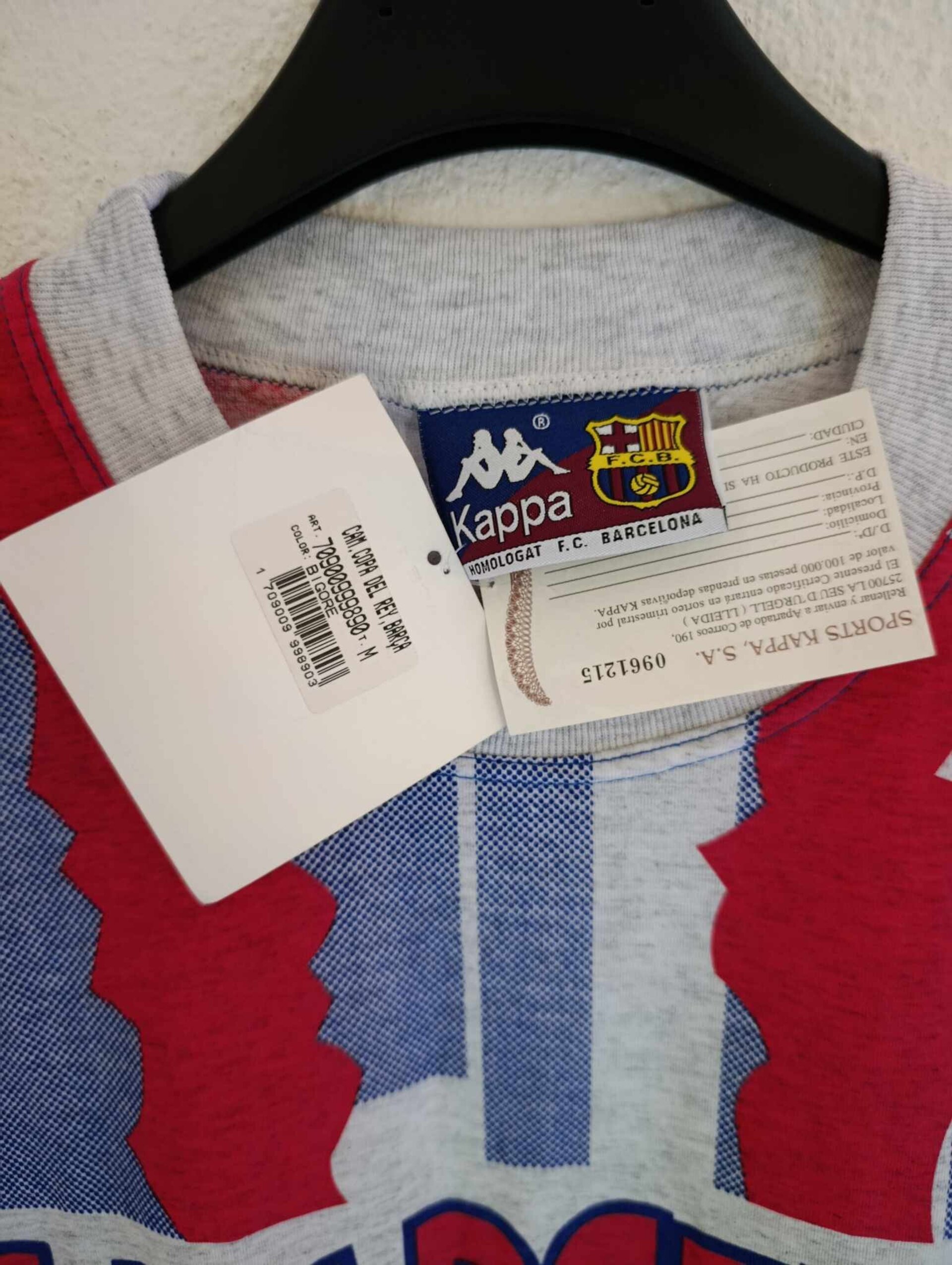 FC BARCELONA 1996-1997 Copa Rey BNWT M - 4