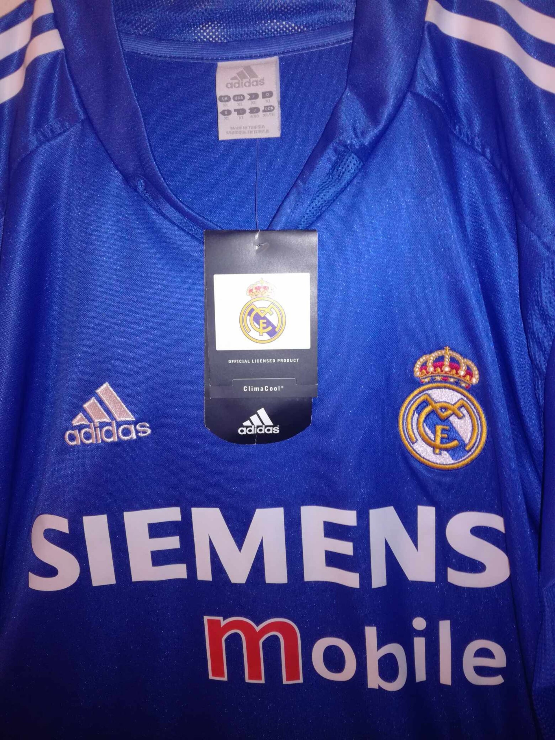 REAL MADRID 2004-2005 BNWT third XL - 6