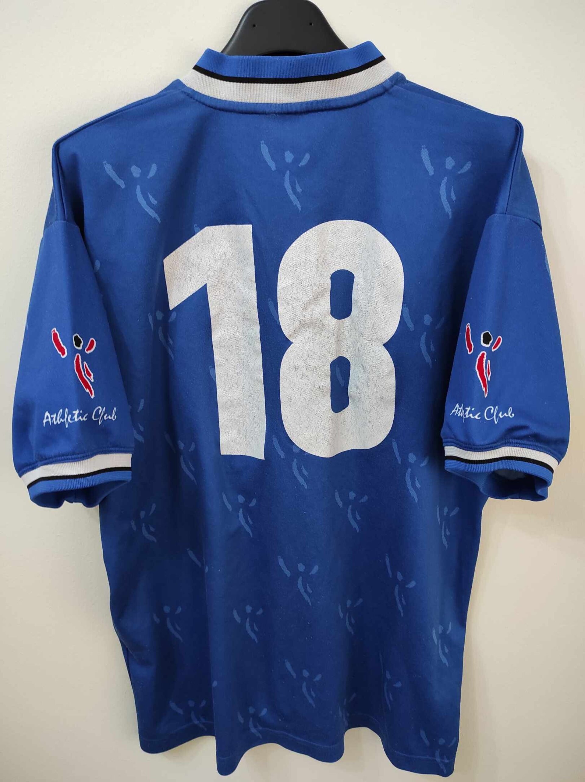 ATHLETIC CLUB BILBAO 2001-2002 away number 18 XL - 1