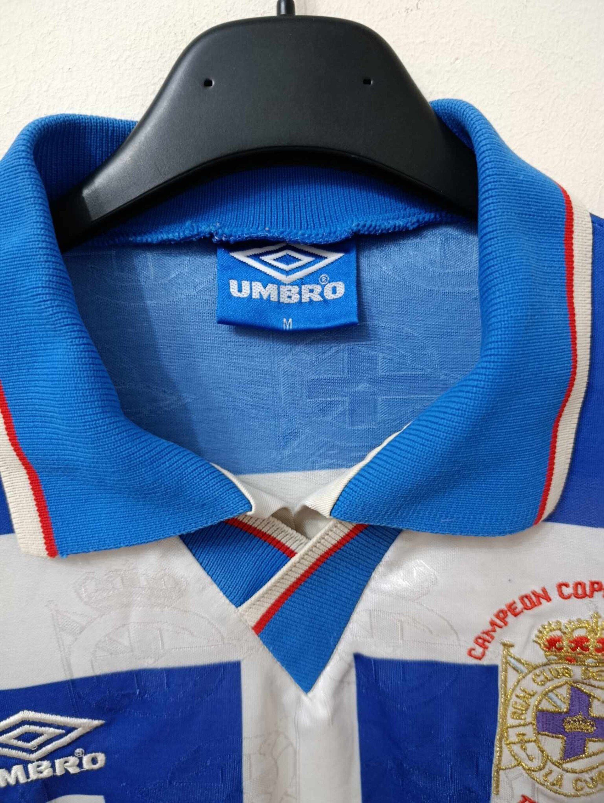 DEPORTIVO DE LA CORUÑA 1994-1995 Final Copa Rey M - 2