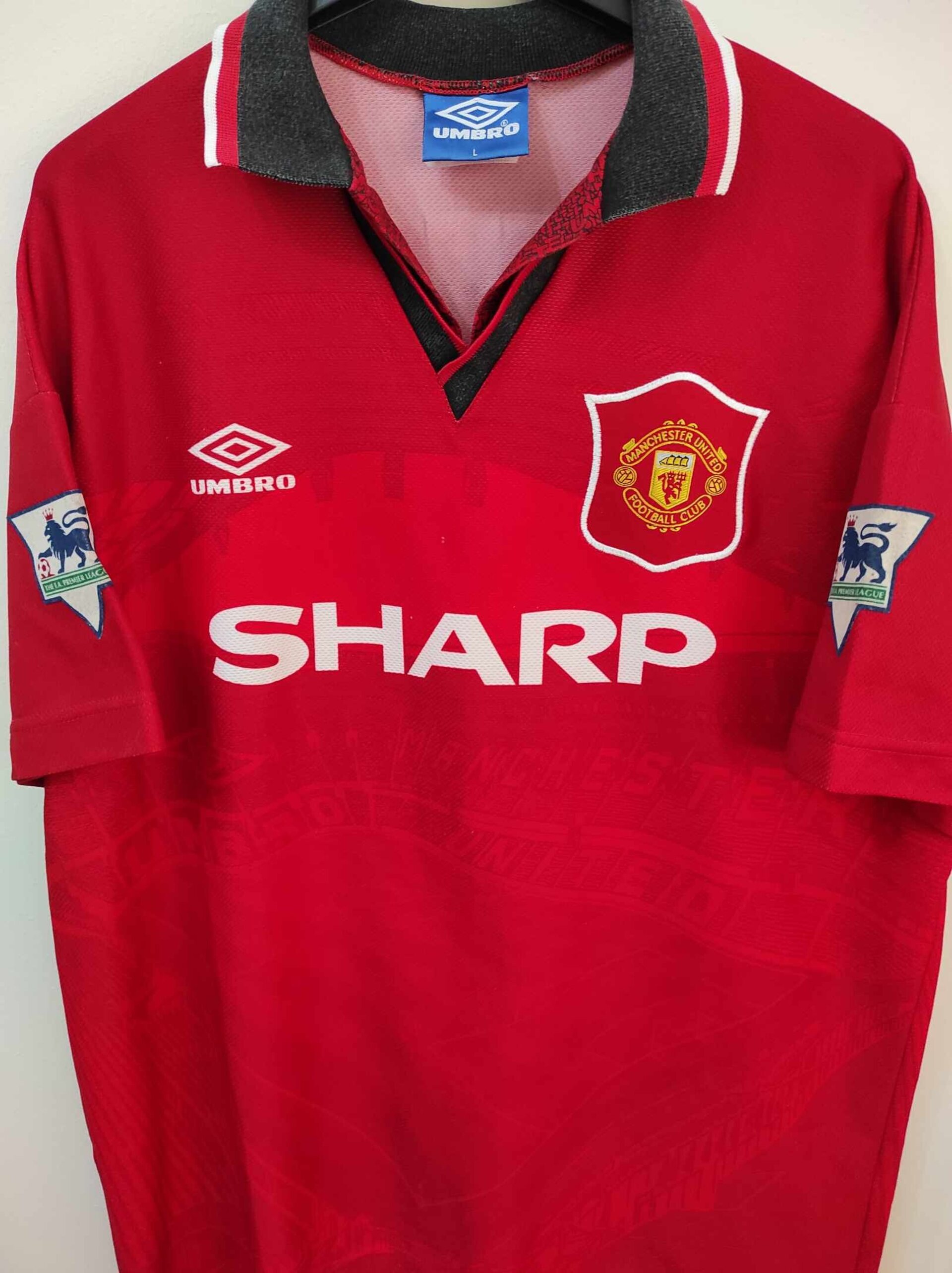 MANCHESTER UNITED 1994-1996 Cantona 7 L - 2