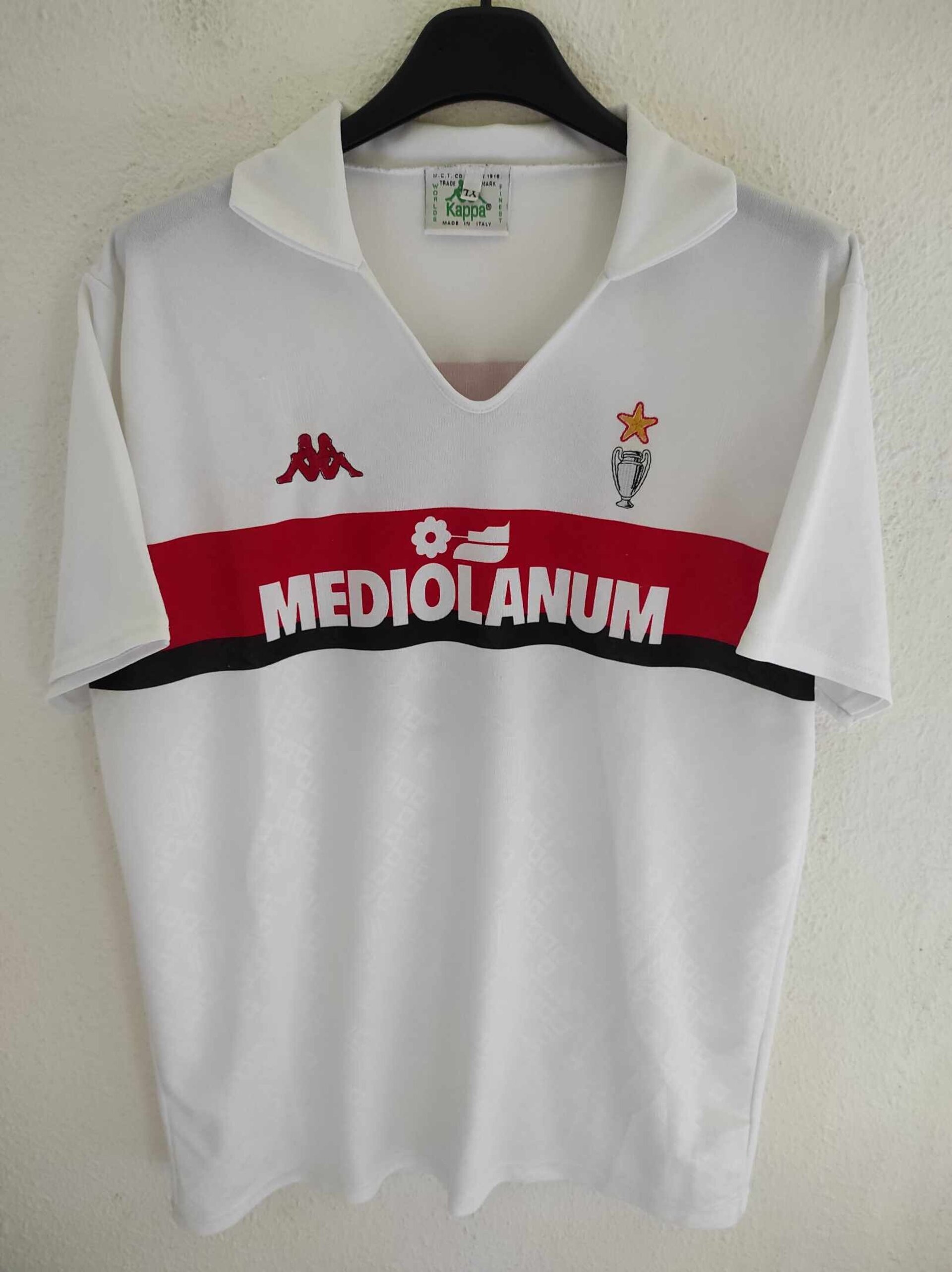 AC MILAN 1989-1990 away number 8 Size YL - 1