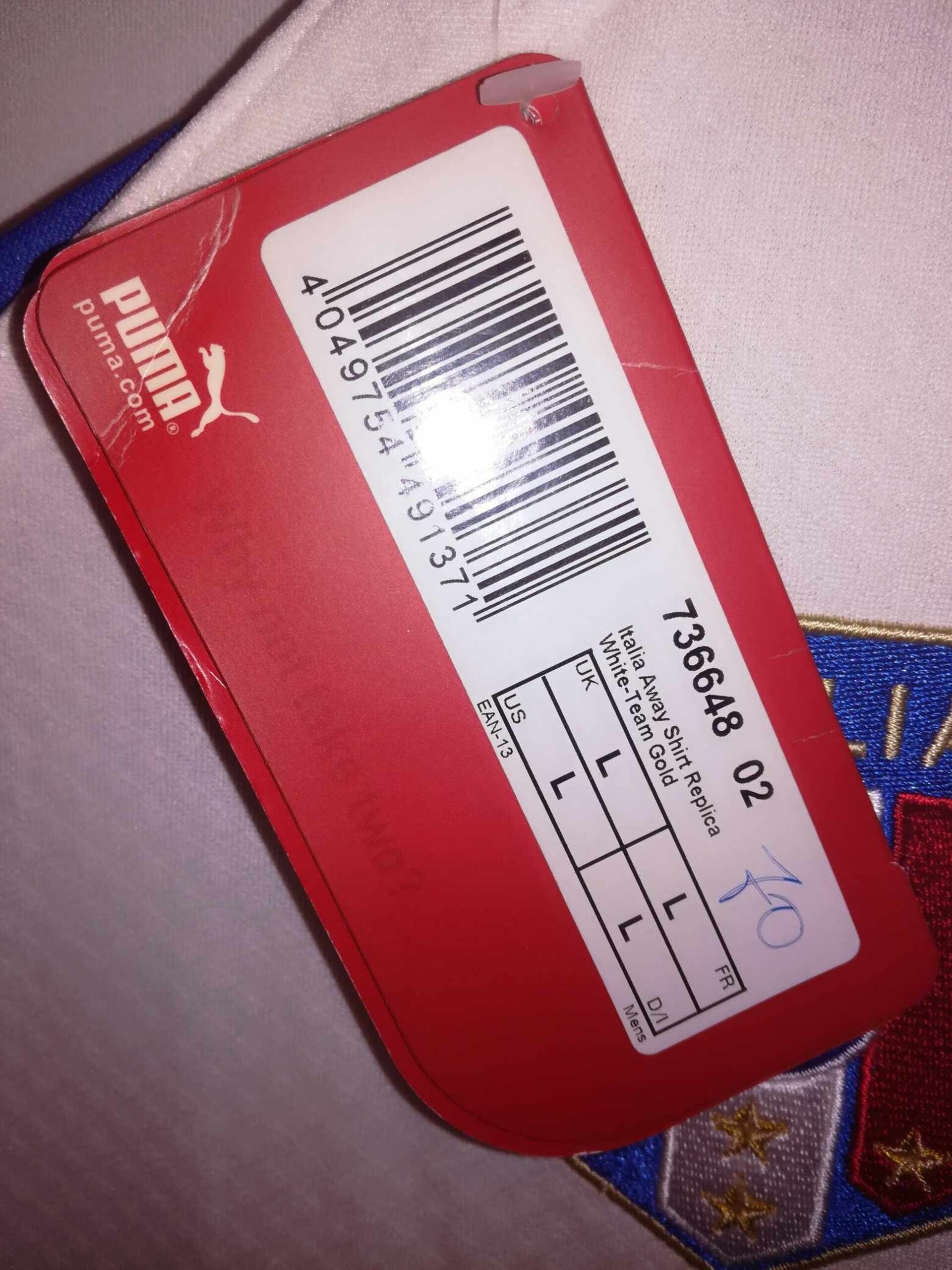 ITALY 2010 World Cup BNWT away L - 5