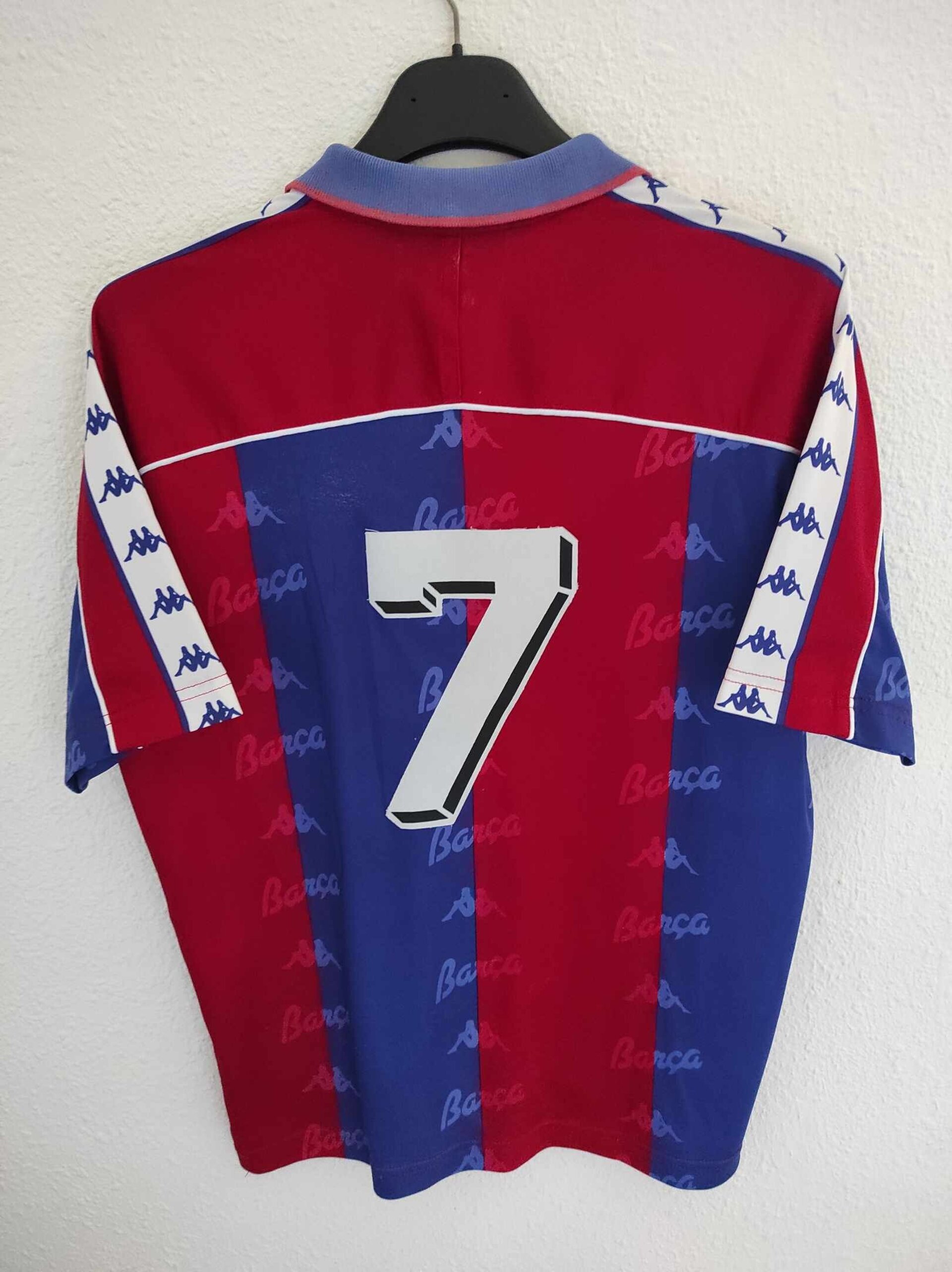 FC BARCELONA 1993-1994 number 7 S - 2