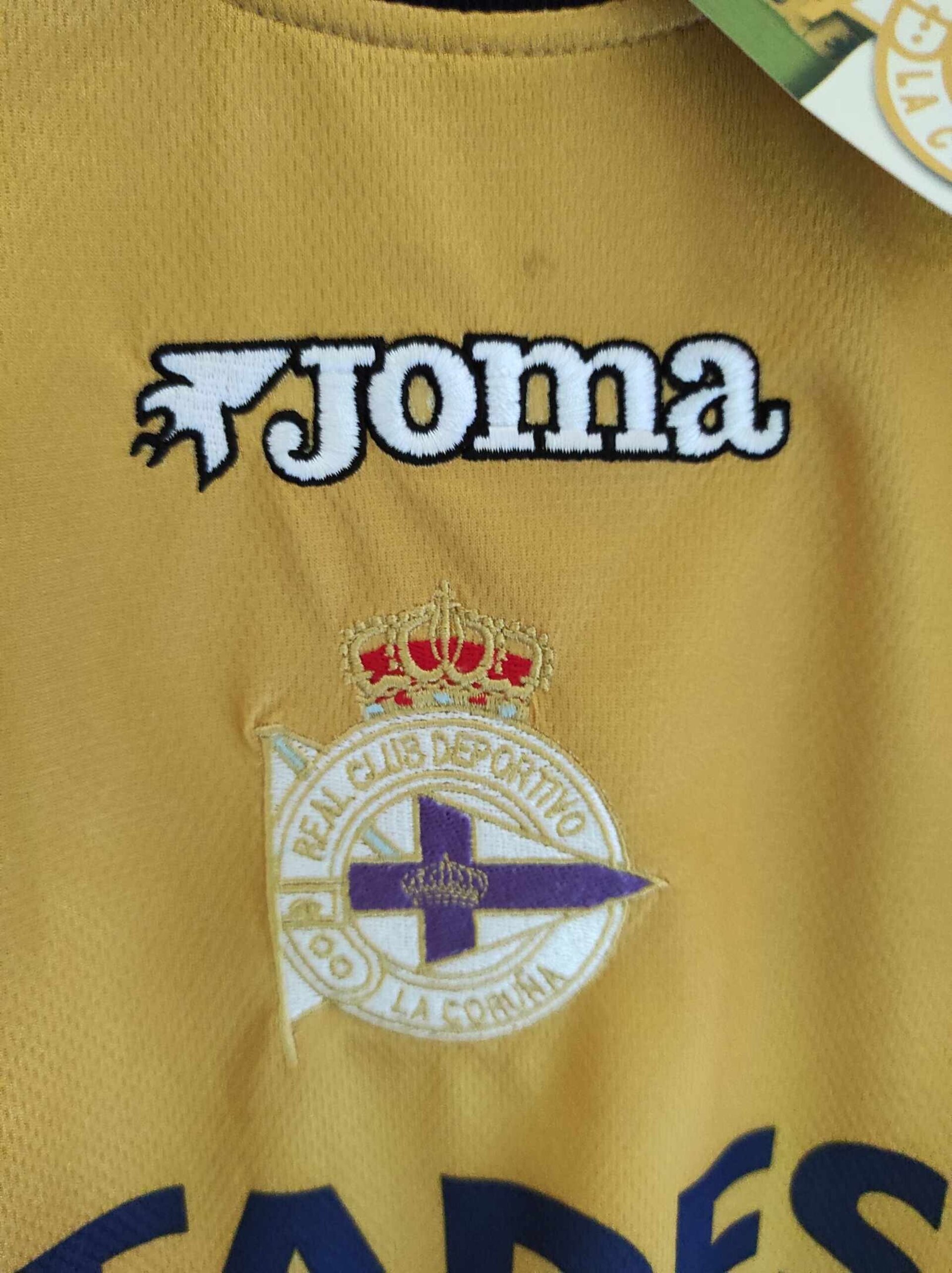 DEPORTIVO DE LA CORUÑA 2002-2003 Third BNWT M - 6