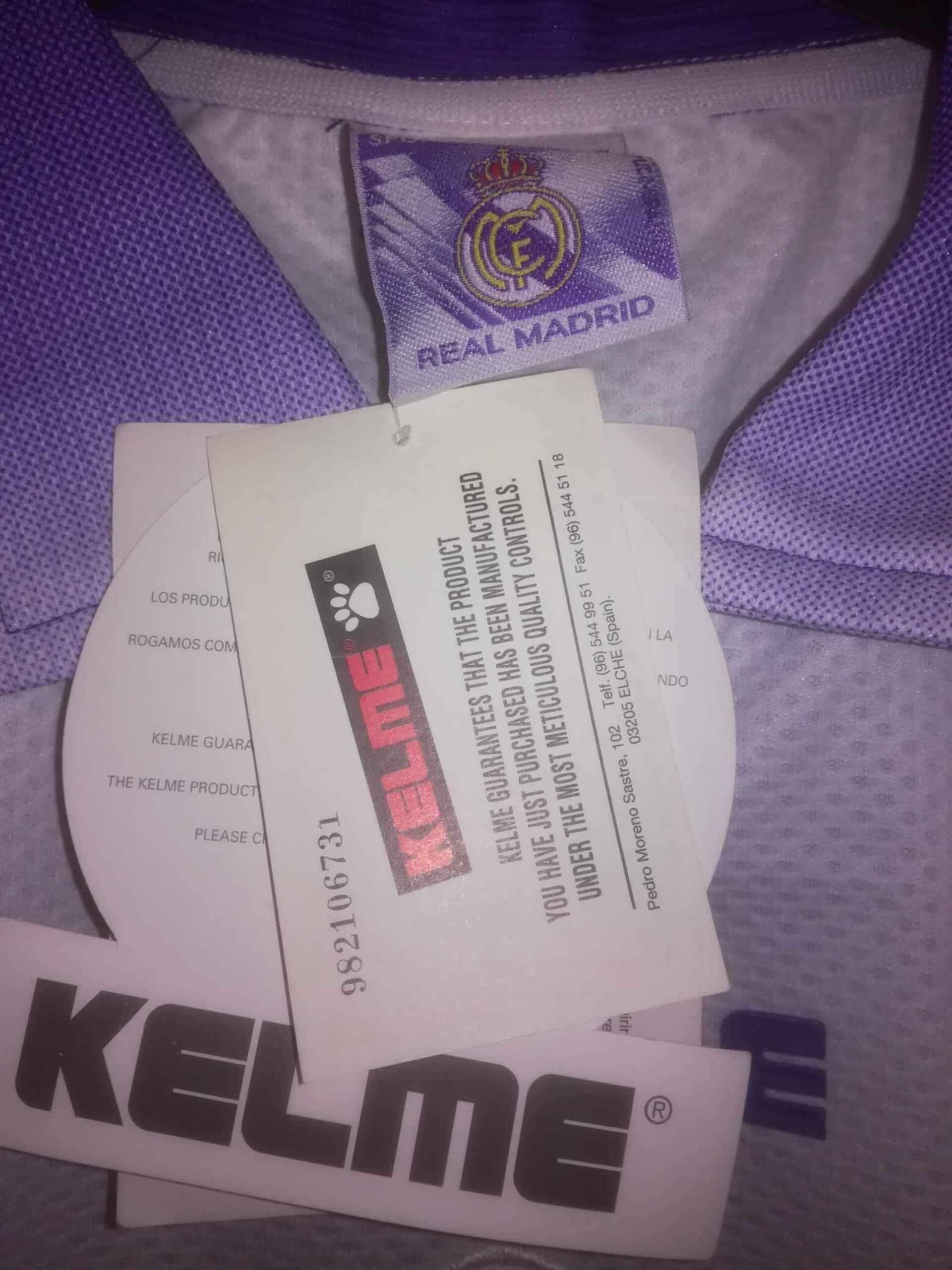 REAL MADRID 1997-1998 Roberto Carlos 3 BNWT XS - 5