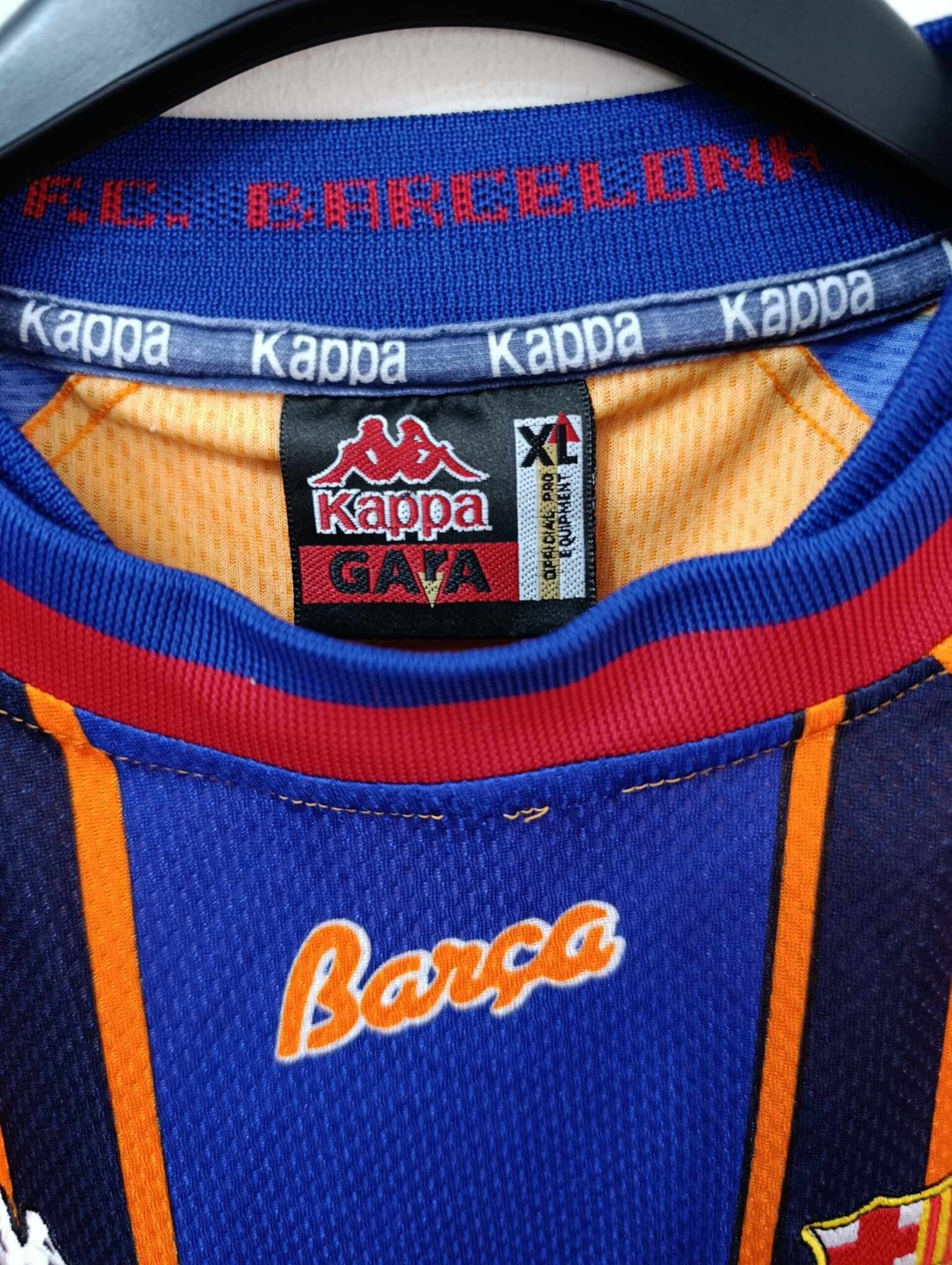FC BARCELONA 1997-1998 away XL - 2