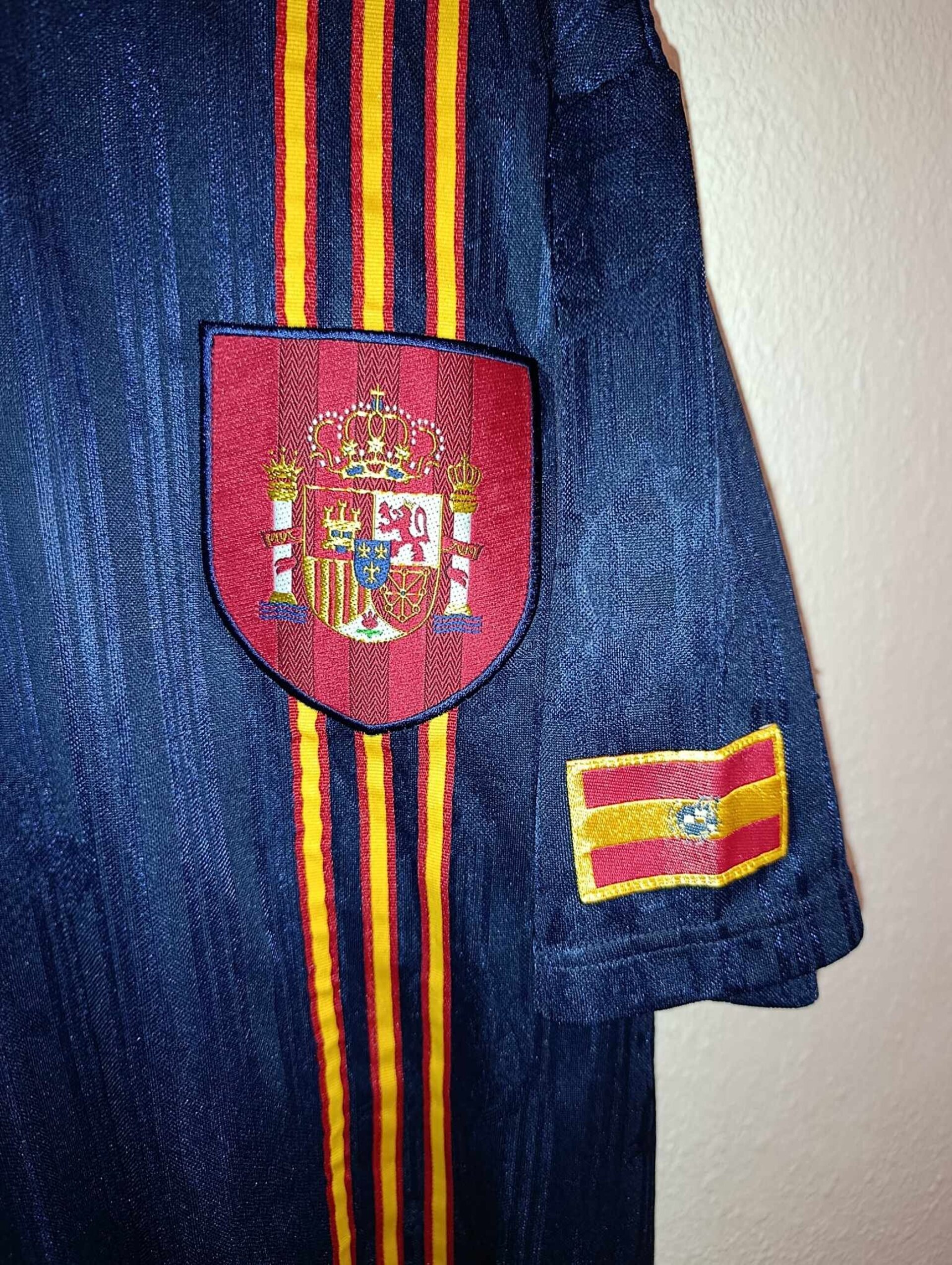 SPAIN 1996 EURO away XL - 5