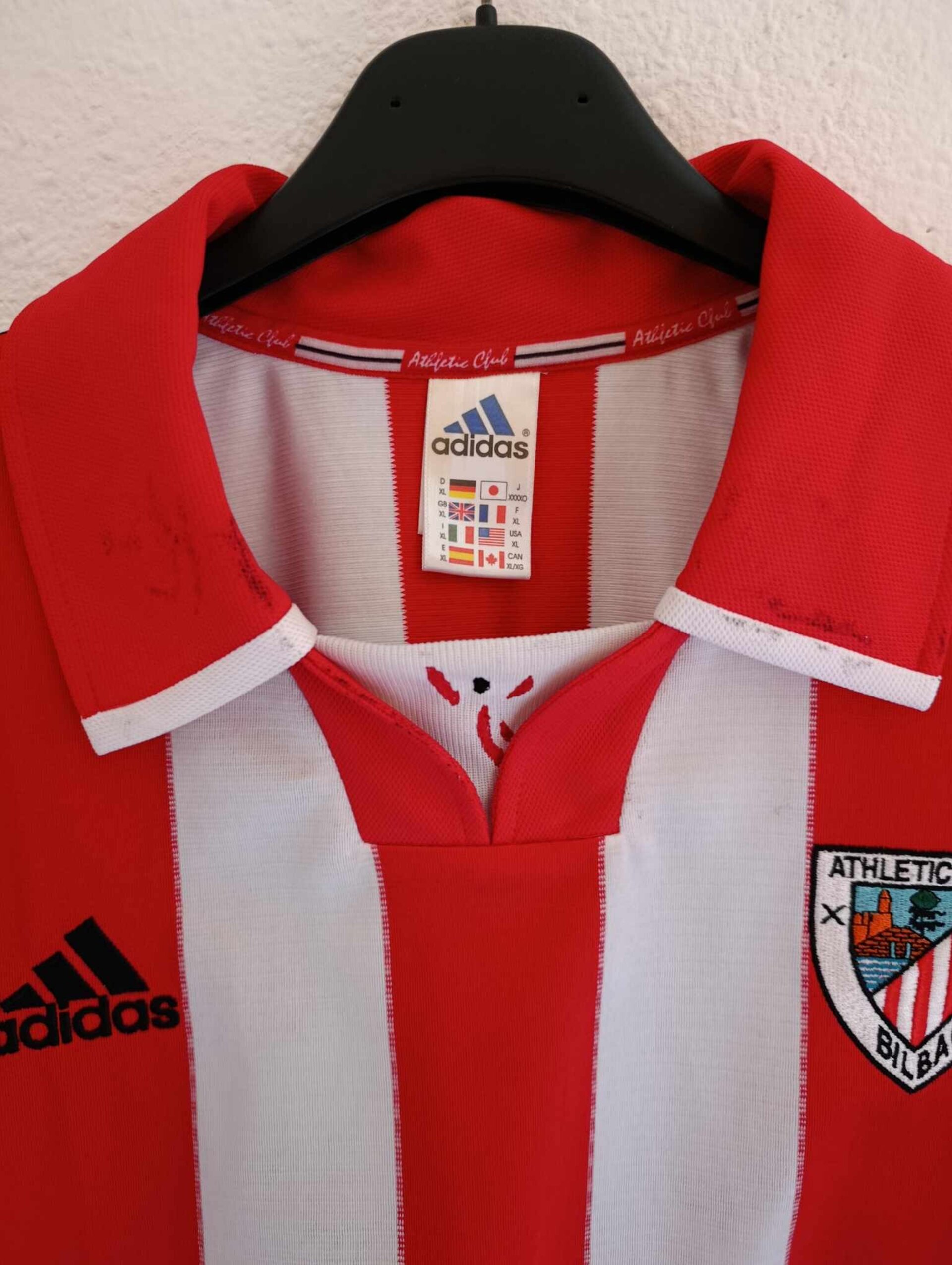 ATHLETIC CLUB BILBAO 1999-2000 Lasa 19 Match Worn XL - 3