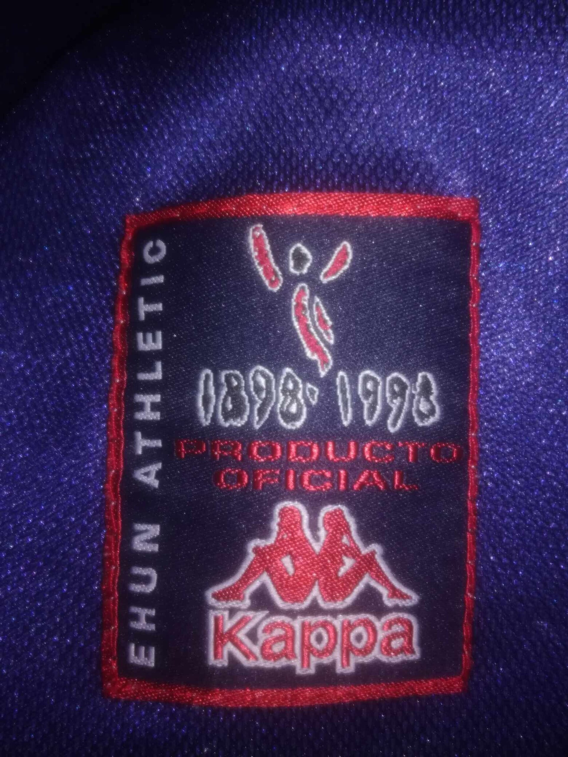 ATHLETIC CLUB BILBAO 1997-1998 Centenary away M - 6