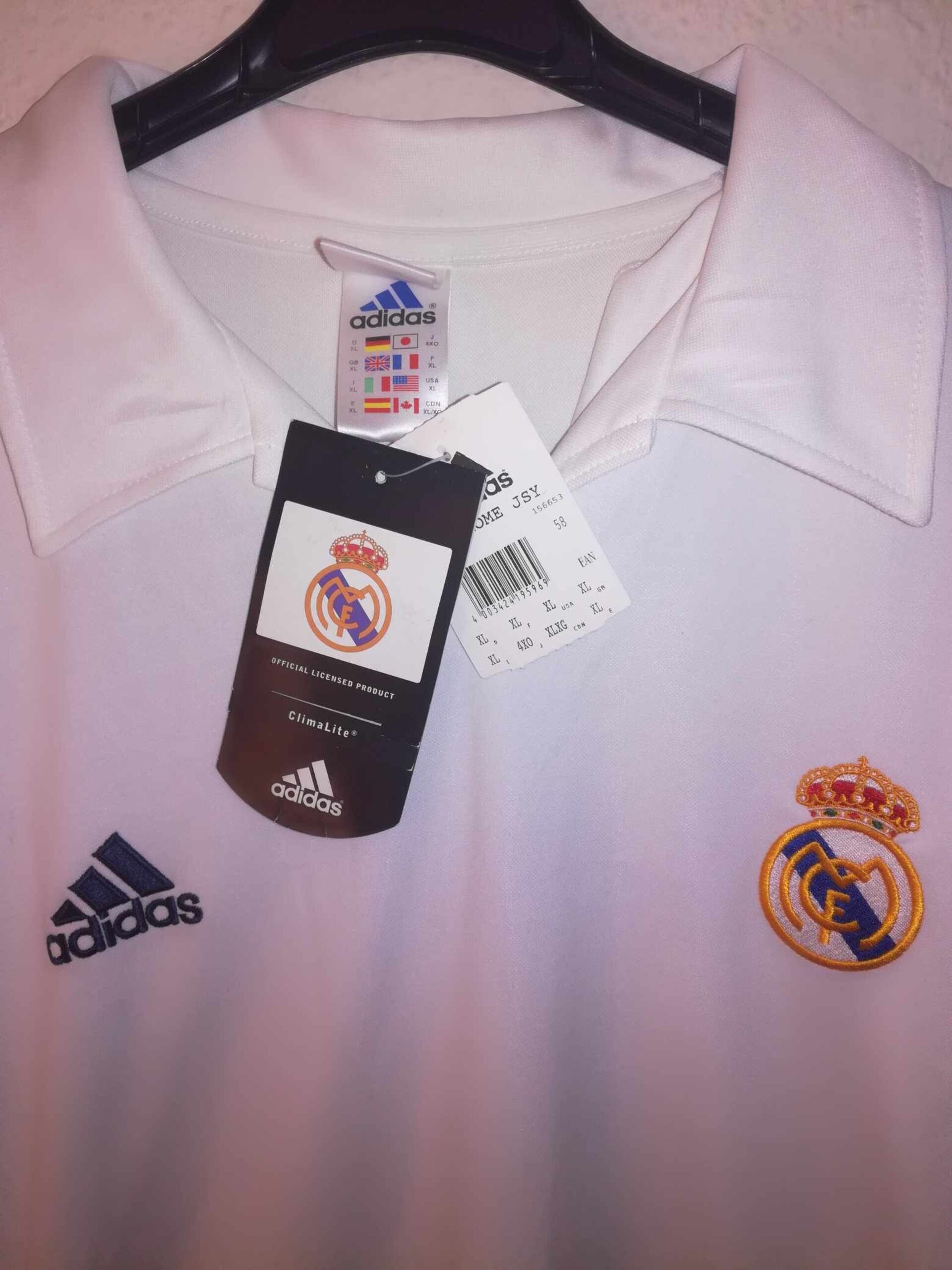 REAL MADRID 2001-2002 Figo 10 BNWT XL - 3
