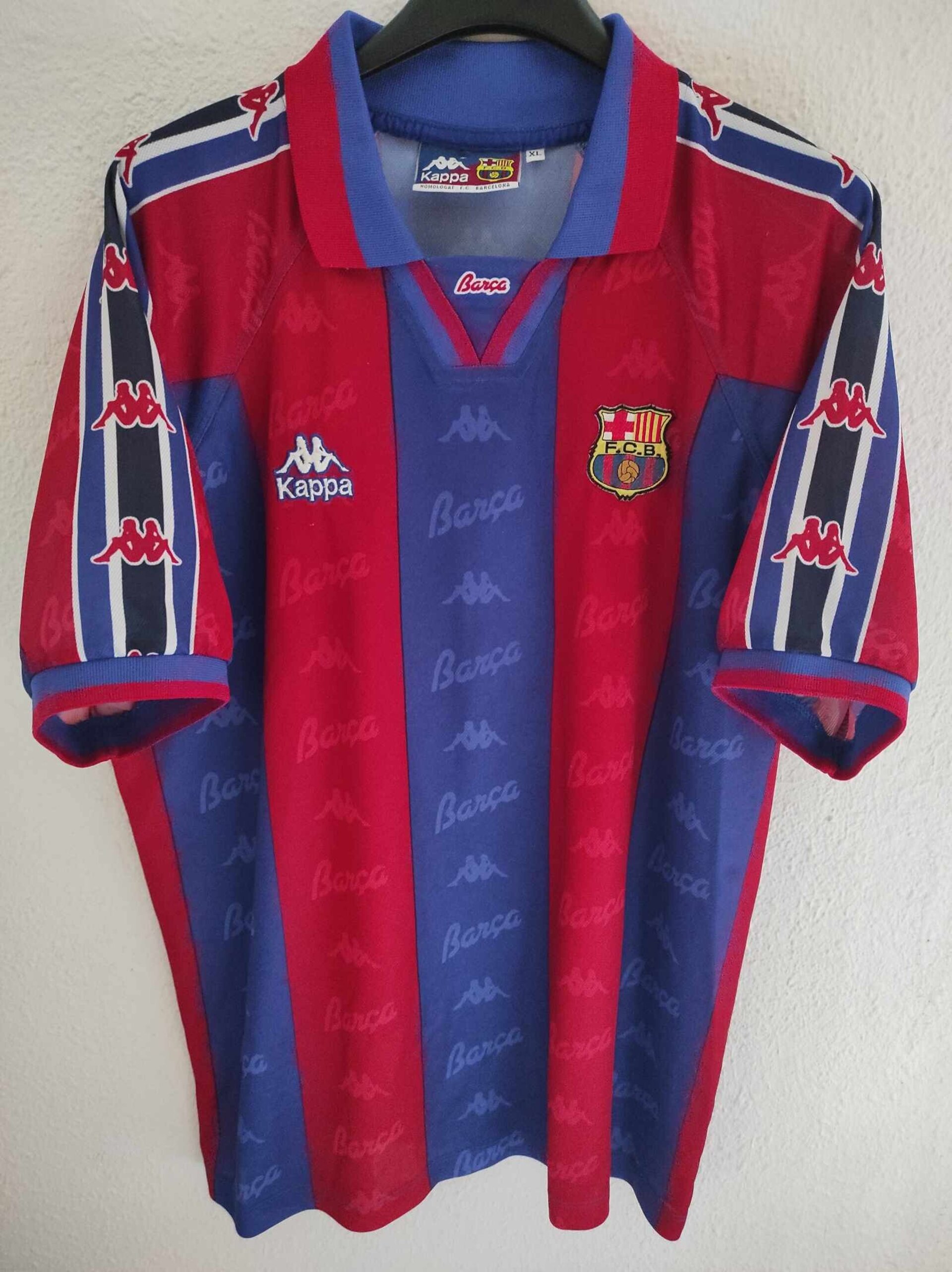 FC BARCELONA 1996-1997 Ronaldo 9 XL - 2