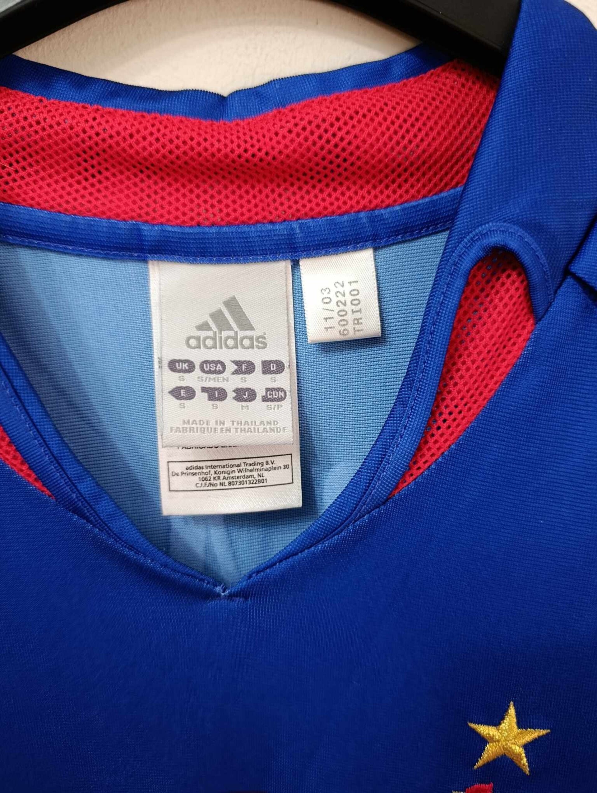 FRANCE 2004 EURO Zidane 10 S - 3
