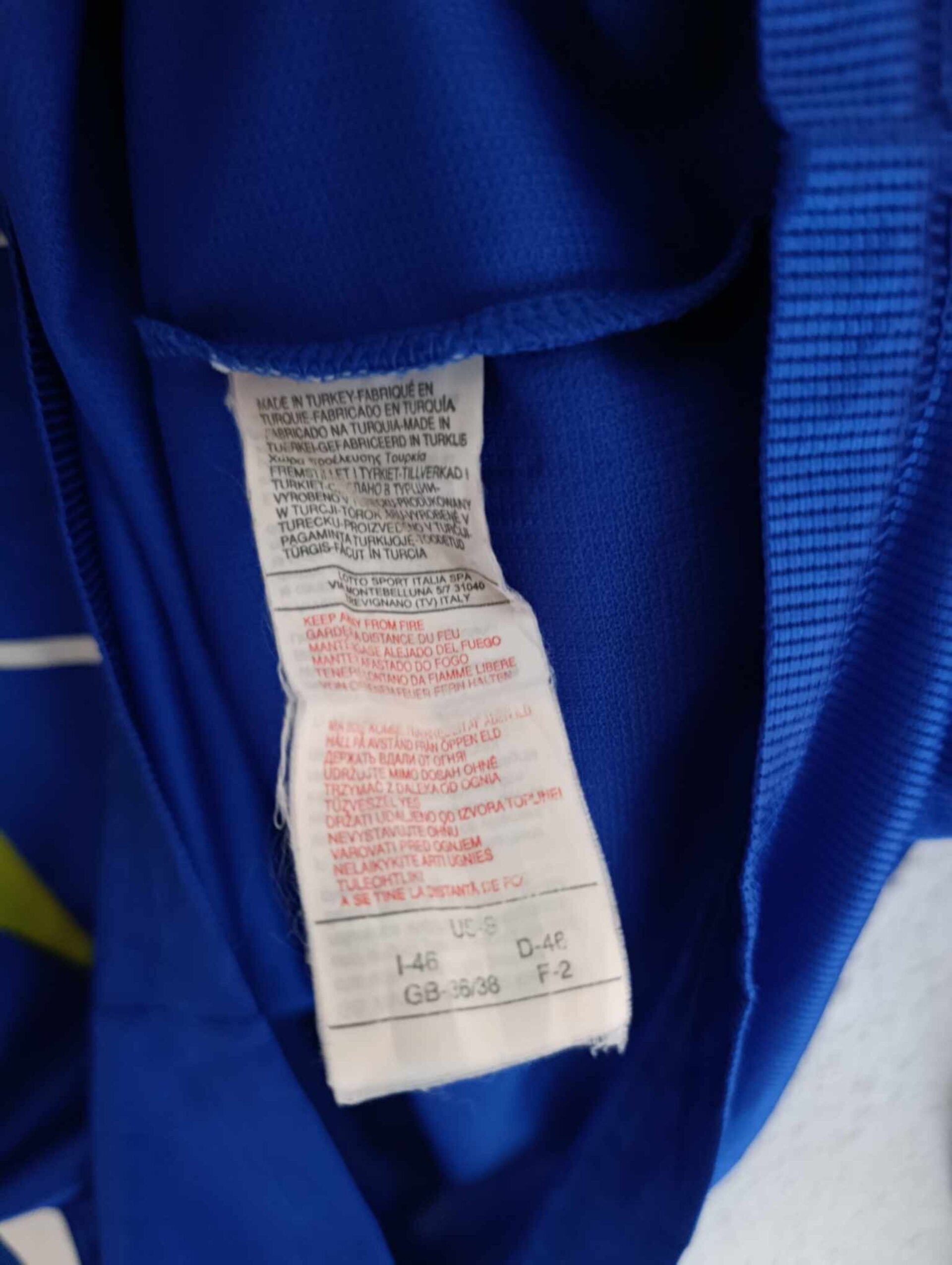 REAL ZARAGOZA 2005-2006 away number 9 S - 4