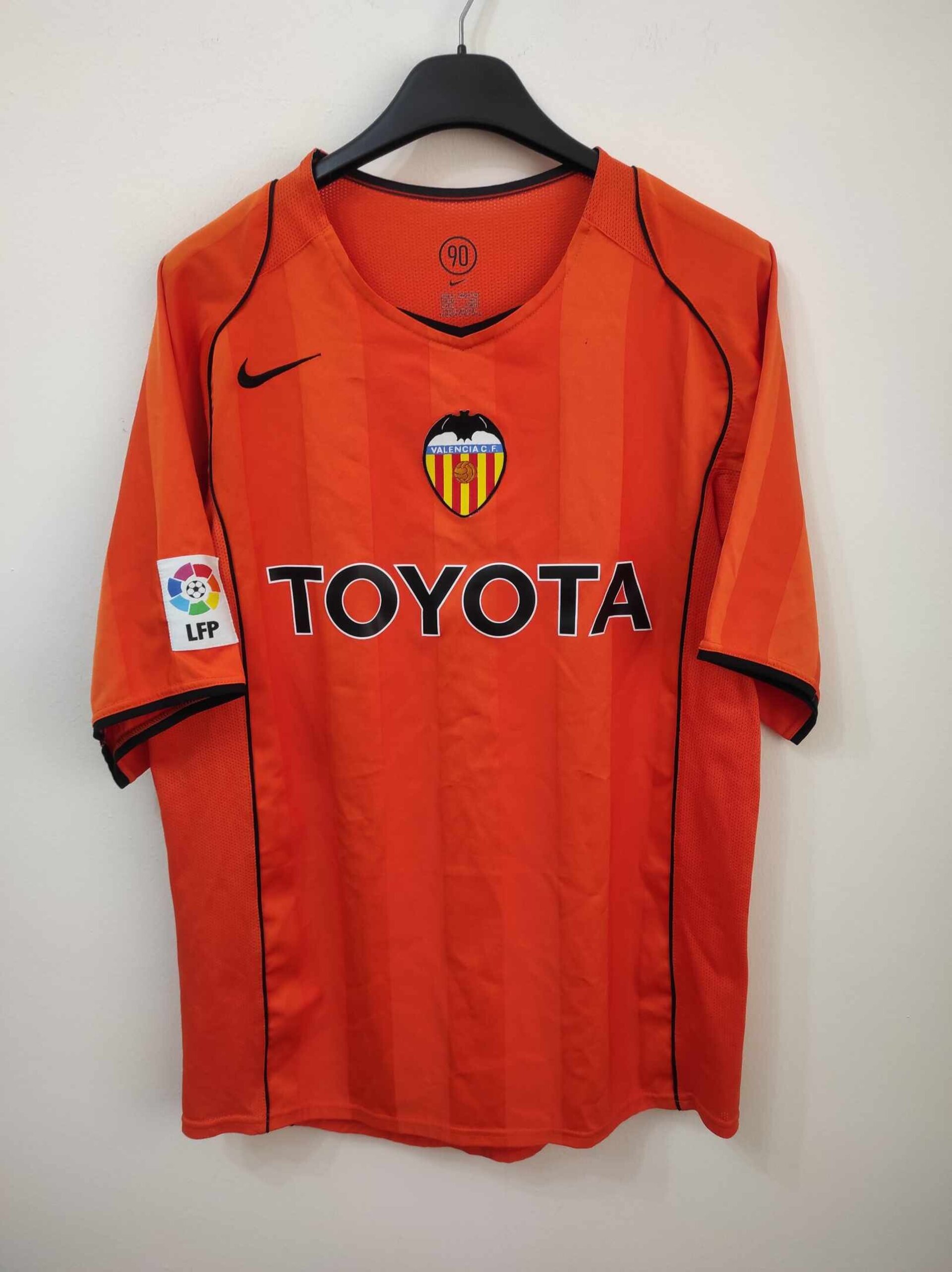 VALENCIA CF 2004-2005 number 14 M - 2