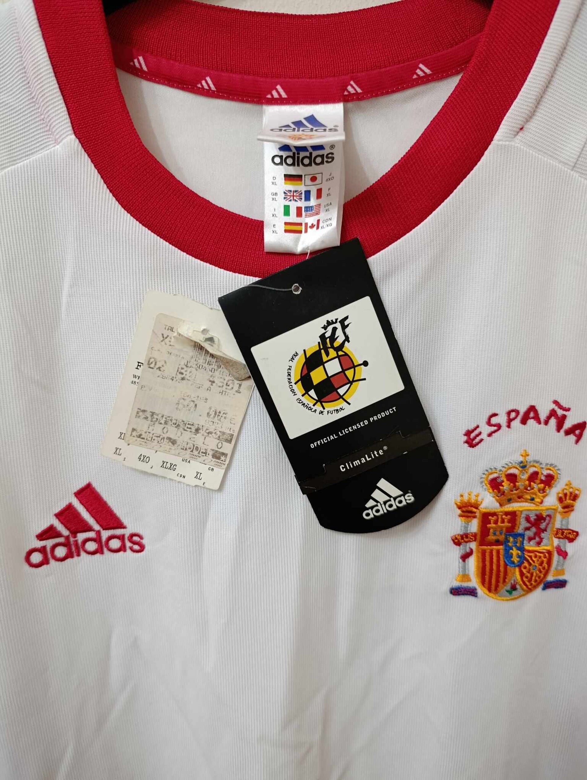SPAIN 2002 World Cup away BNWT XL - 3