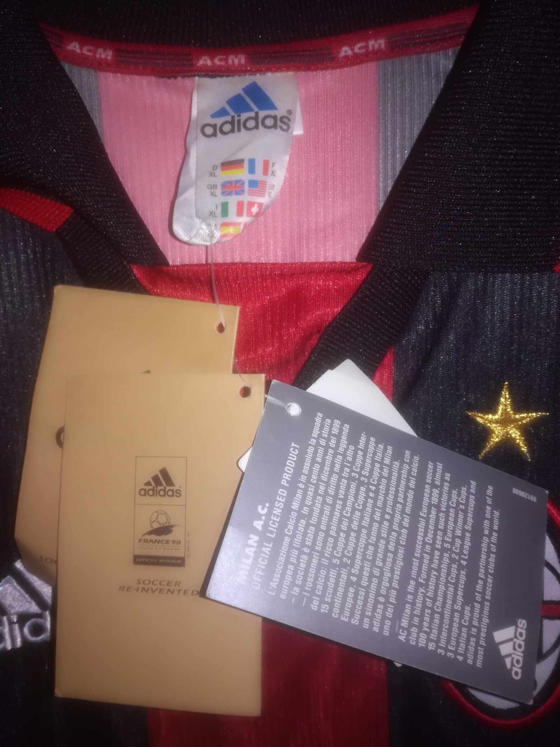 AC MILAN 1998-1999 Maldini 3 BNWT XL - 4