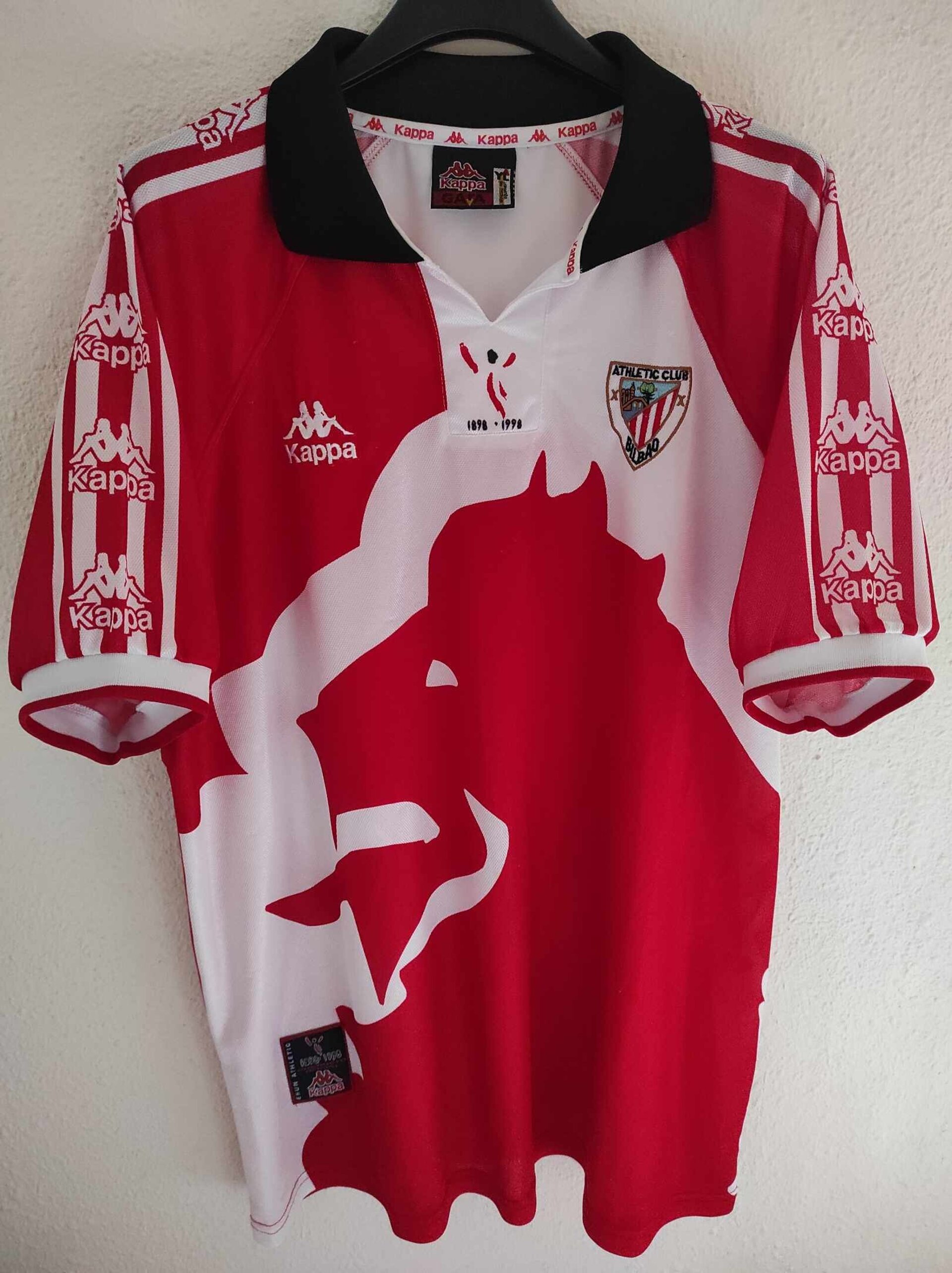 ATHLETIC CLUB BILBAO 1997-1998 Centenary Size YL - 1