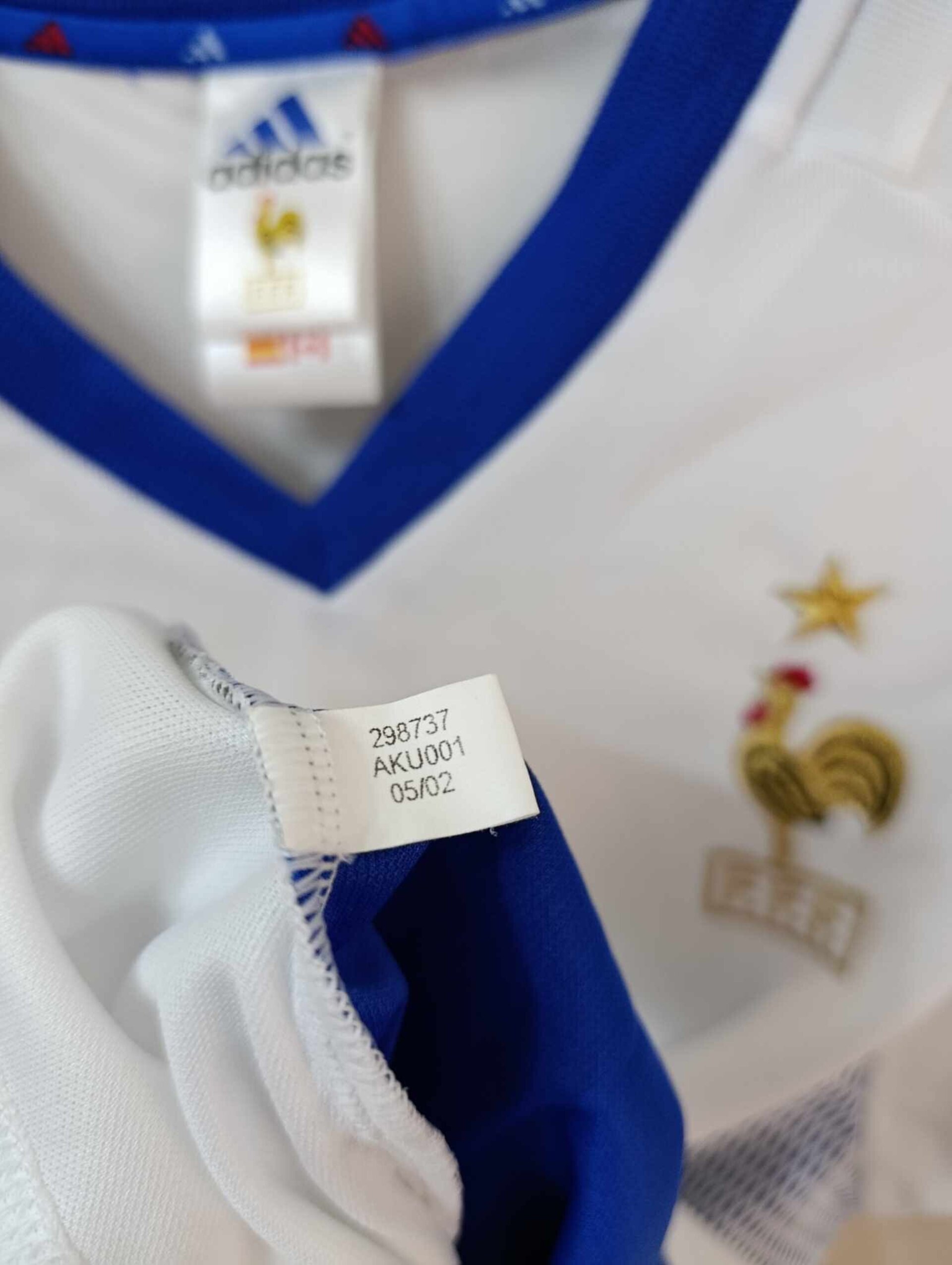 FRANCE 2002 World Cup away S - 5