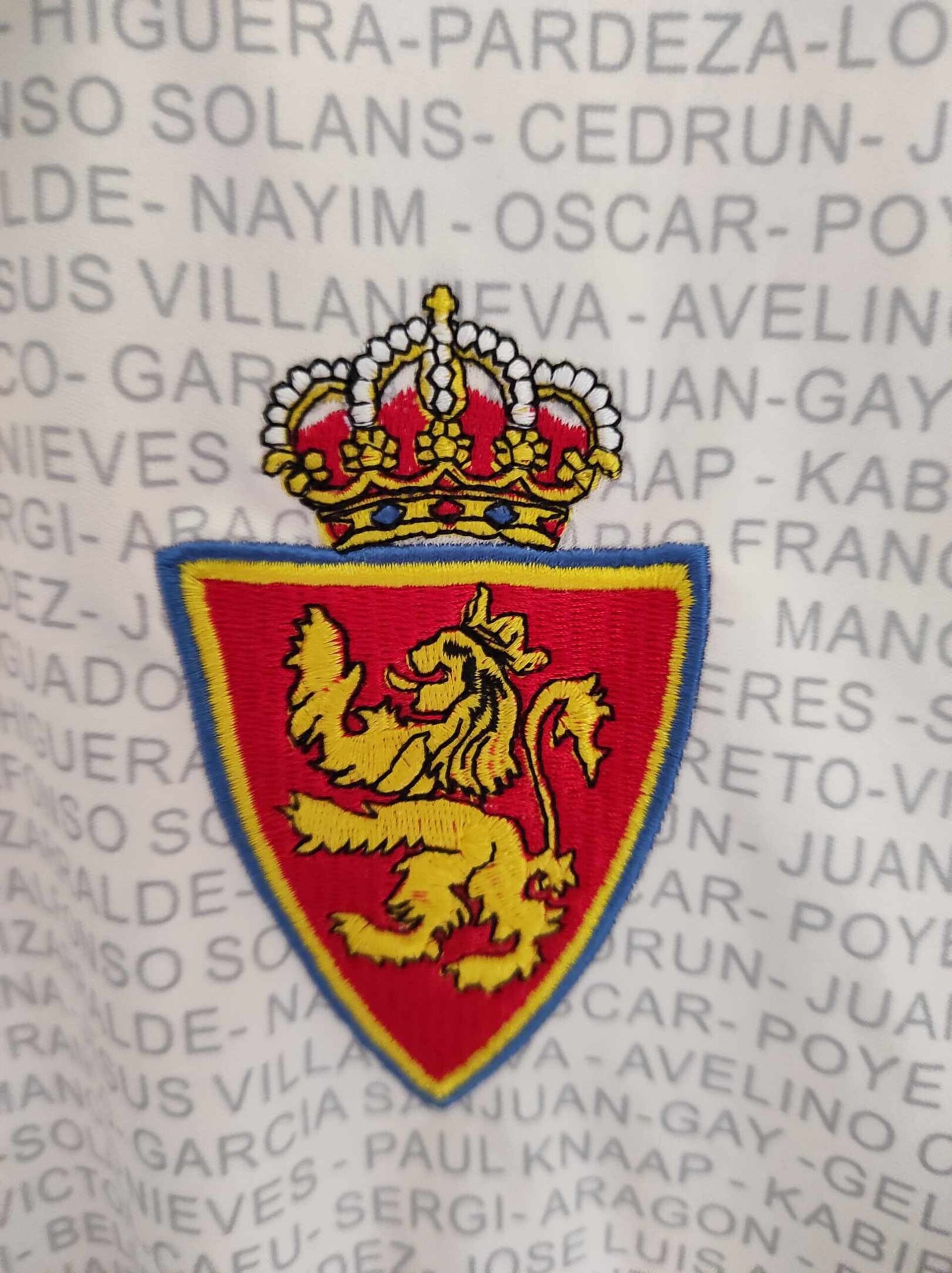 REAL ZARAGOZA 2015 20 YEARS RECOPA Size M-L - 3
